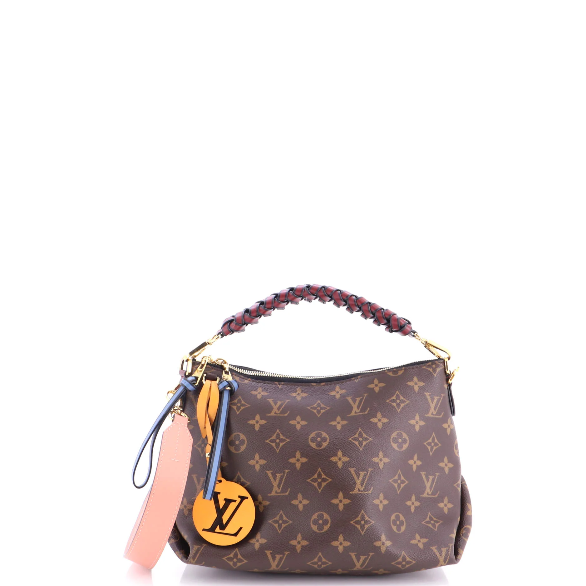 Braided Handle Beaubourg Hobo Monogram Canvas Mini