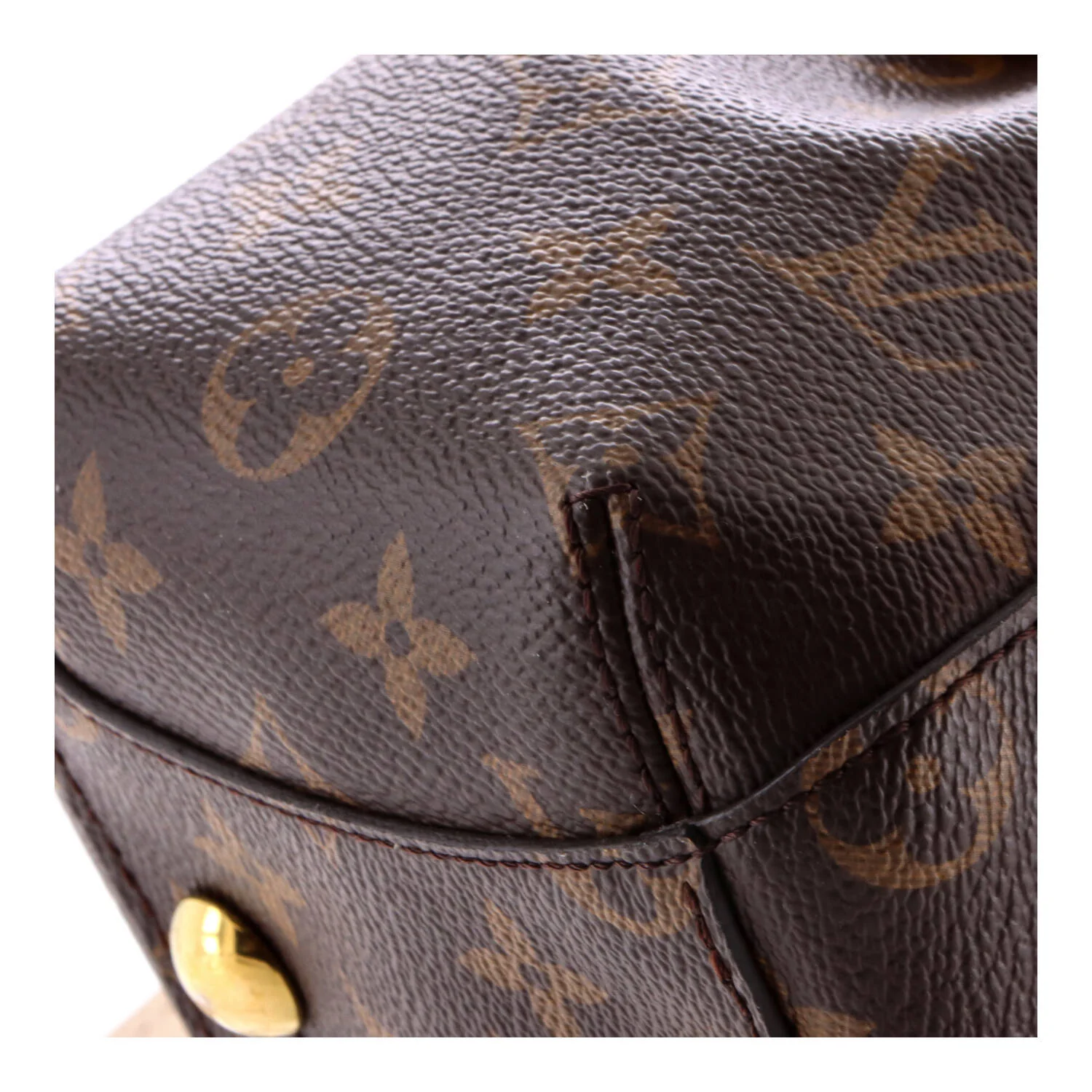 Braided Handle Montaigne Handbag Monogram Canvas BB - Image 7
