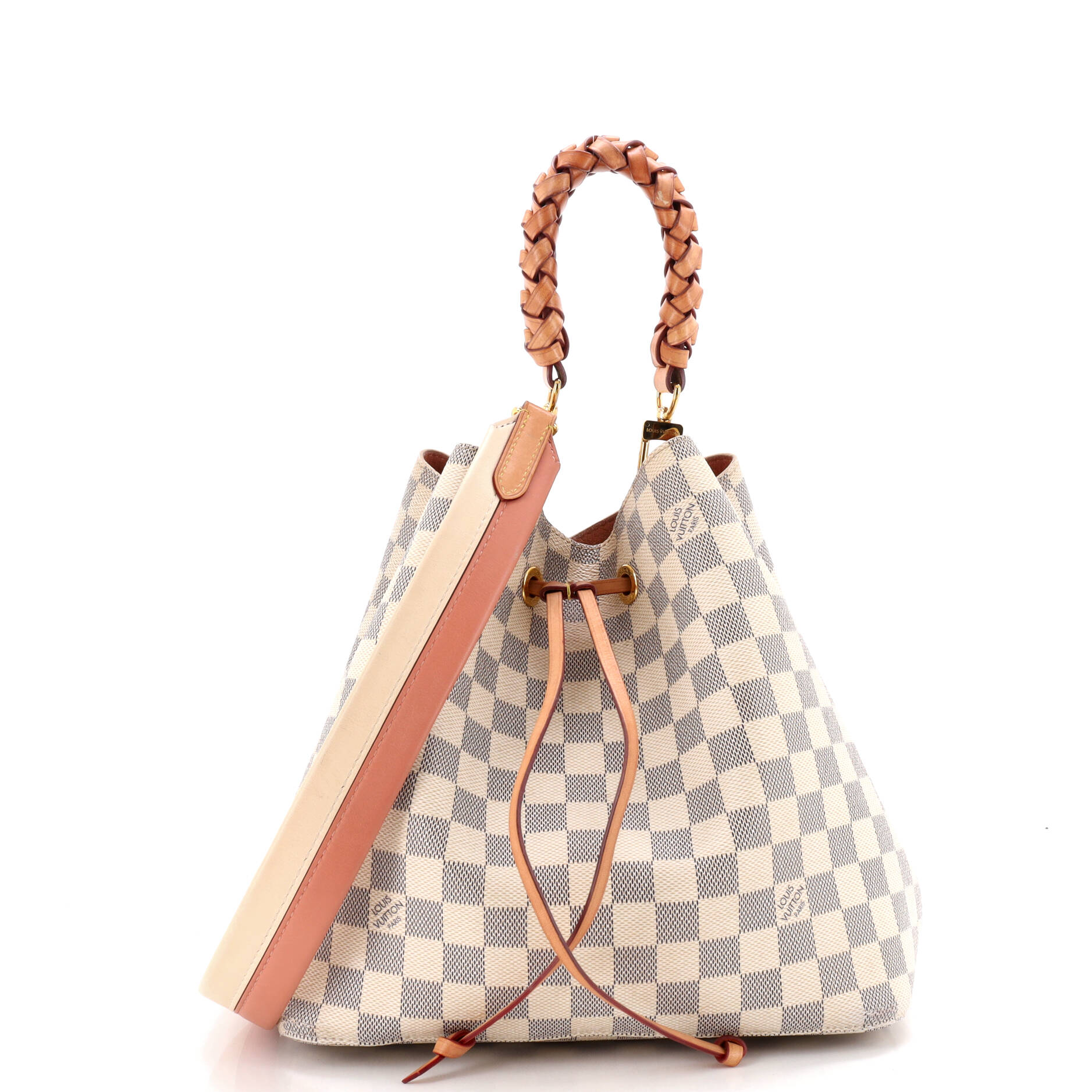 Braided Handle NeoNoe Handbag Damier MM