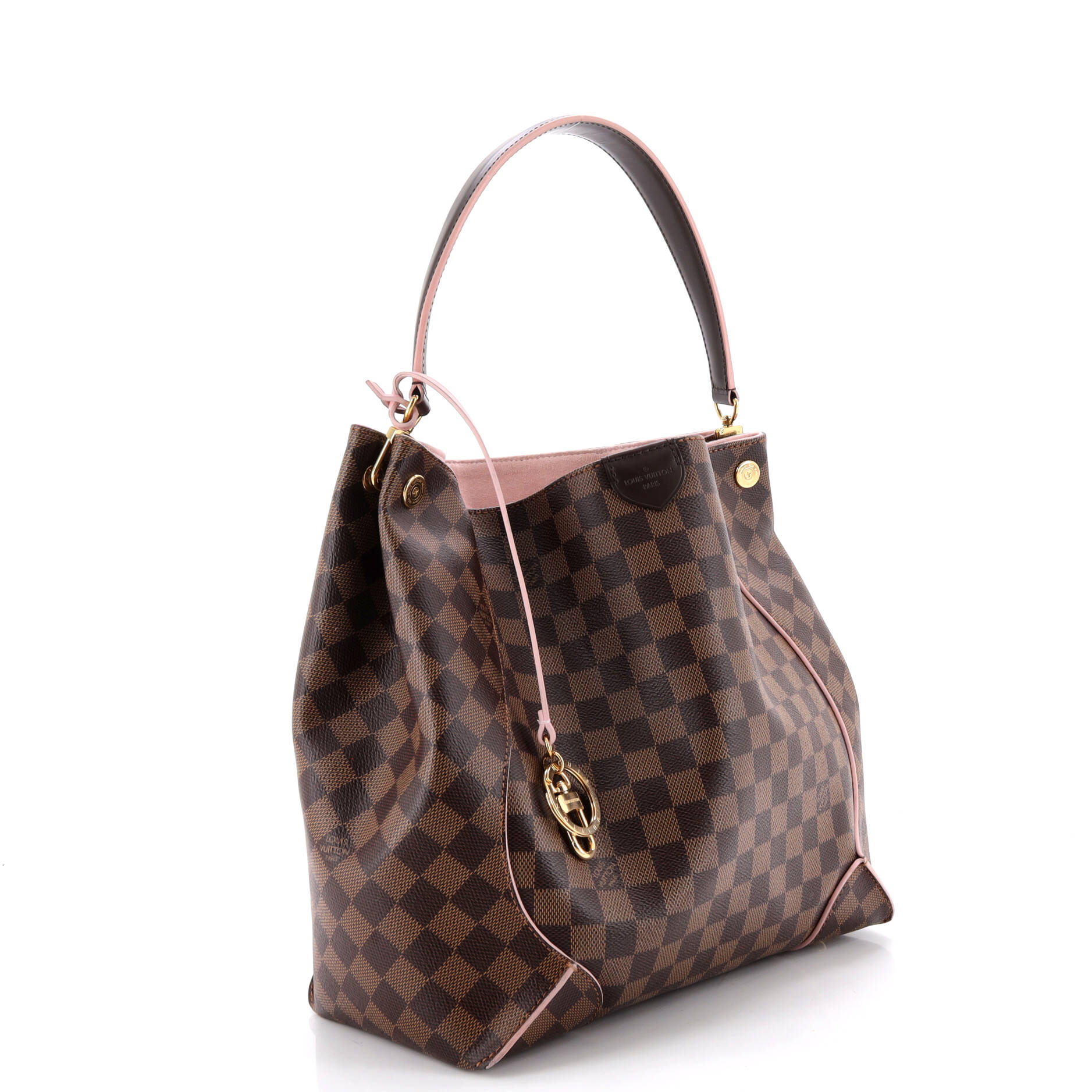 Caissa Hobo Damier with Leather - Image 2