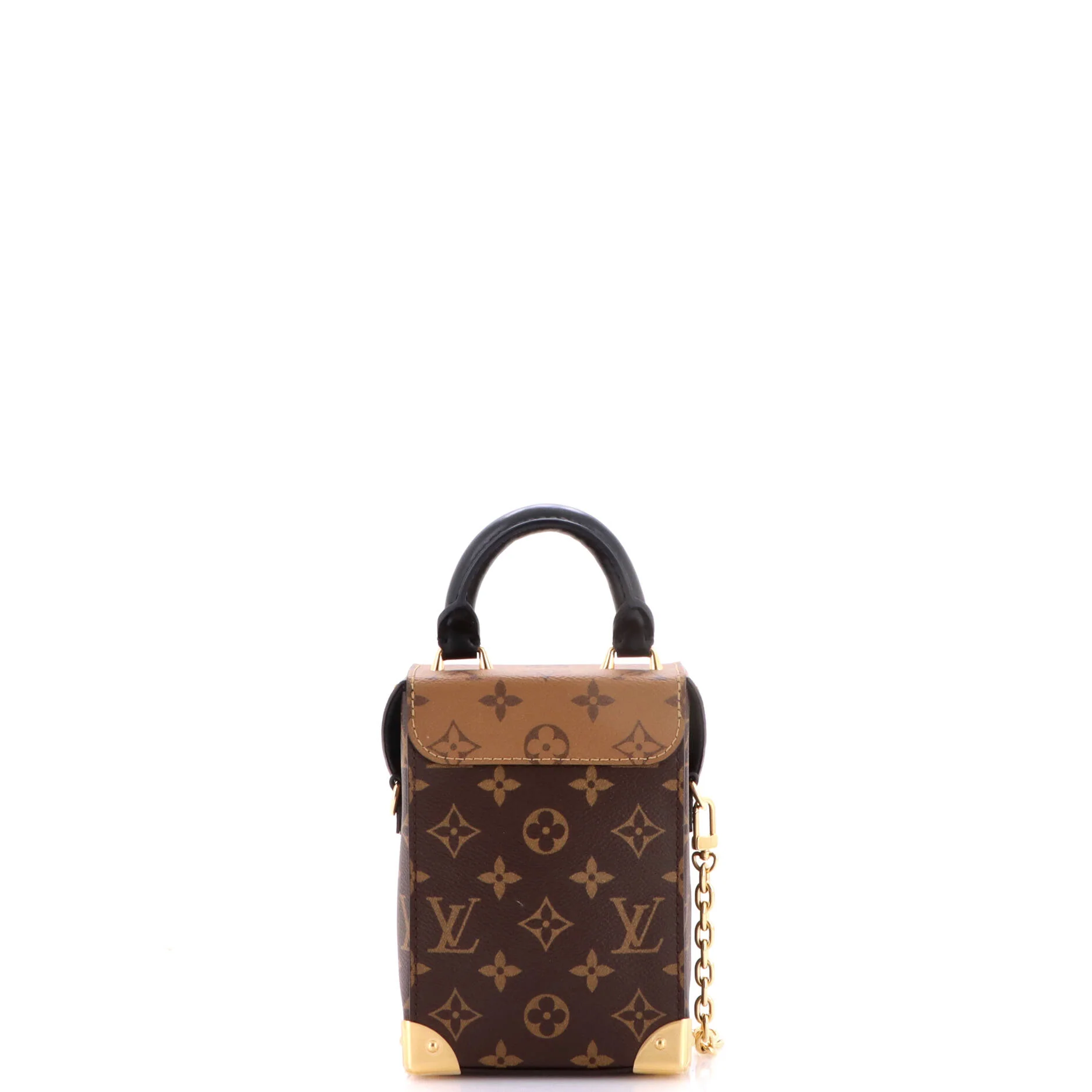 Camera Box NM Handbag Studded Reverse Monogram Canvas - Image 3