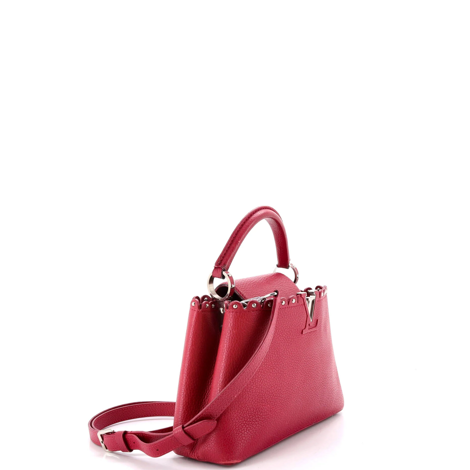 Capucines Bag Leather with Embellished Detail BB - Image 2
