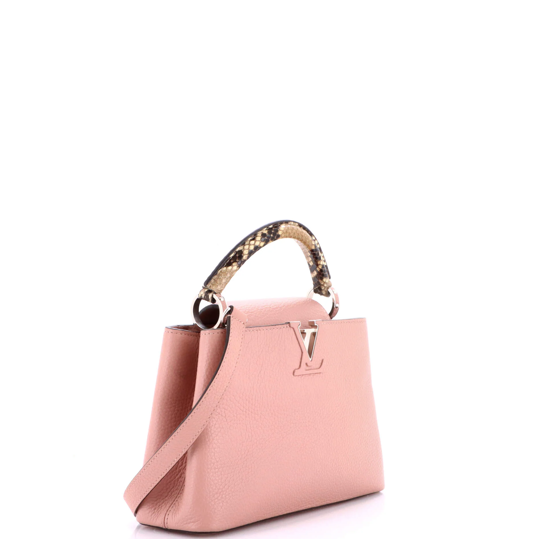 Capucines Bag Leather with Python BB - Image 2