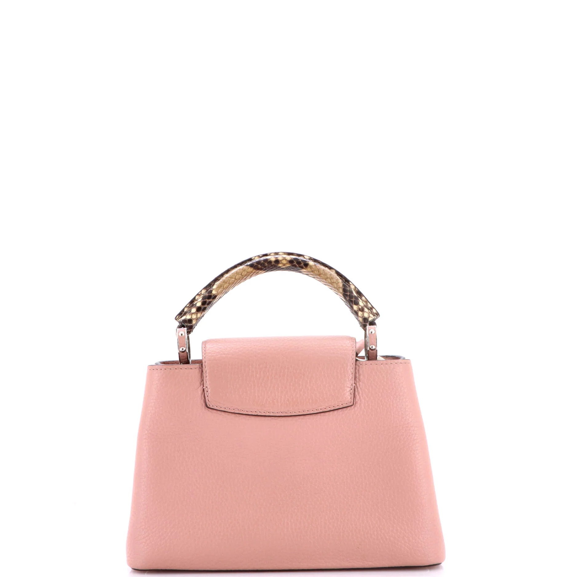 Capucines Bag Leather with Python BB - Image 3