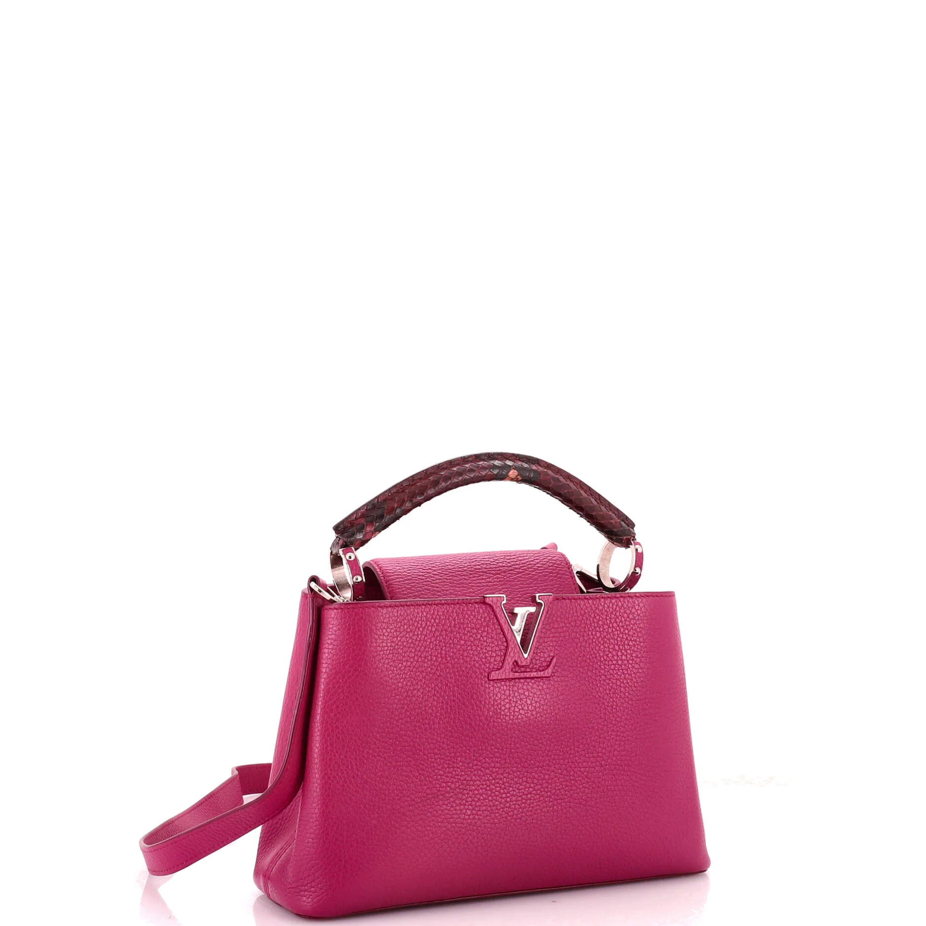 Capucines Bag Leather with Python BB - Image 2