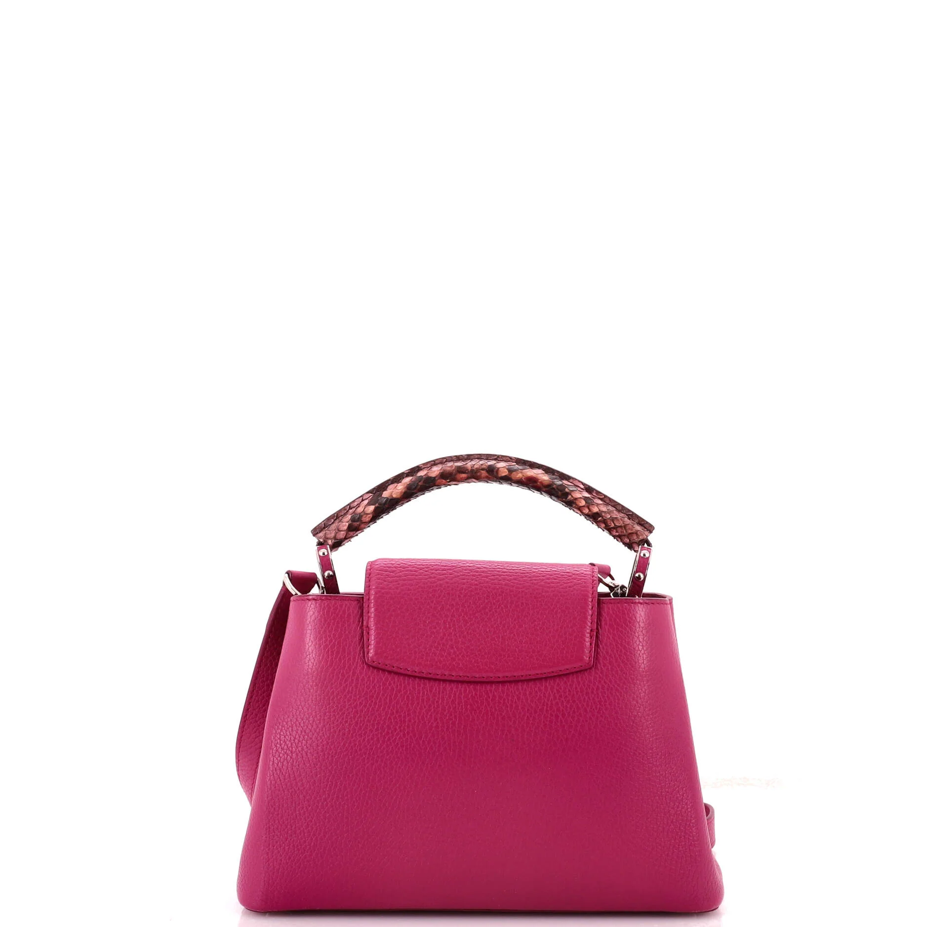 Capucines Bag Leather with Python BB - Image 3