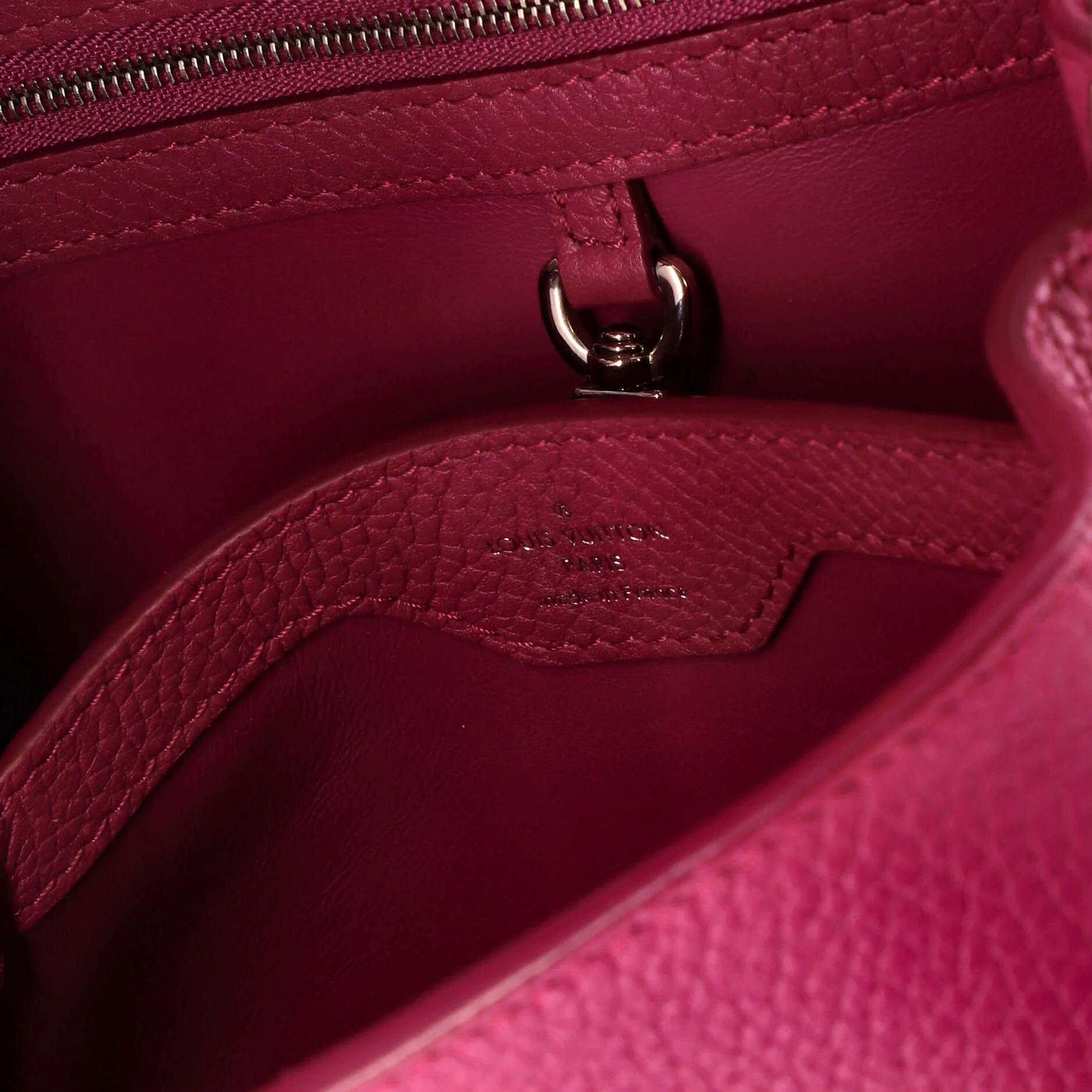 Capucines Bag Leather with Python BB - Image 6