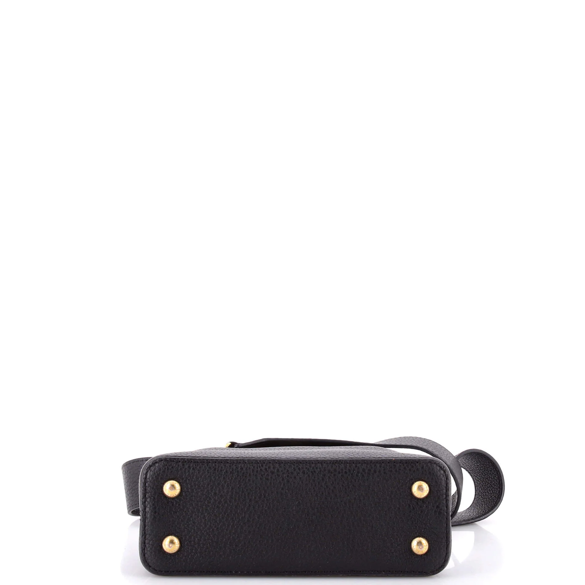 Capucines Bag Leather with Snakeskin Mini - Image 4