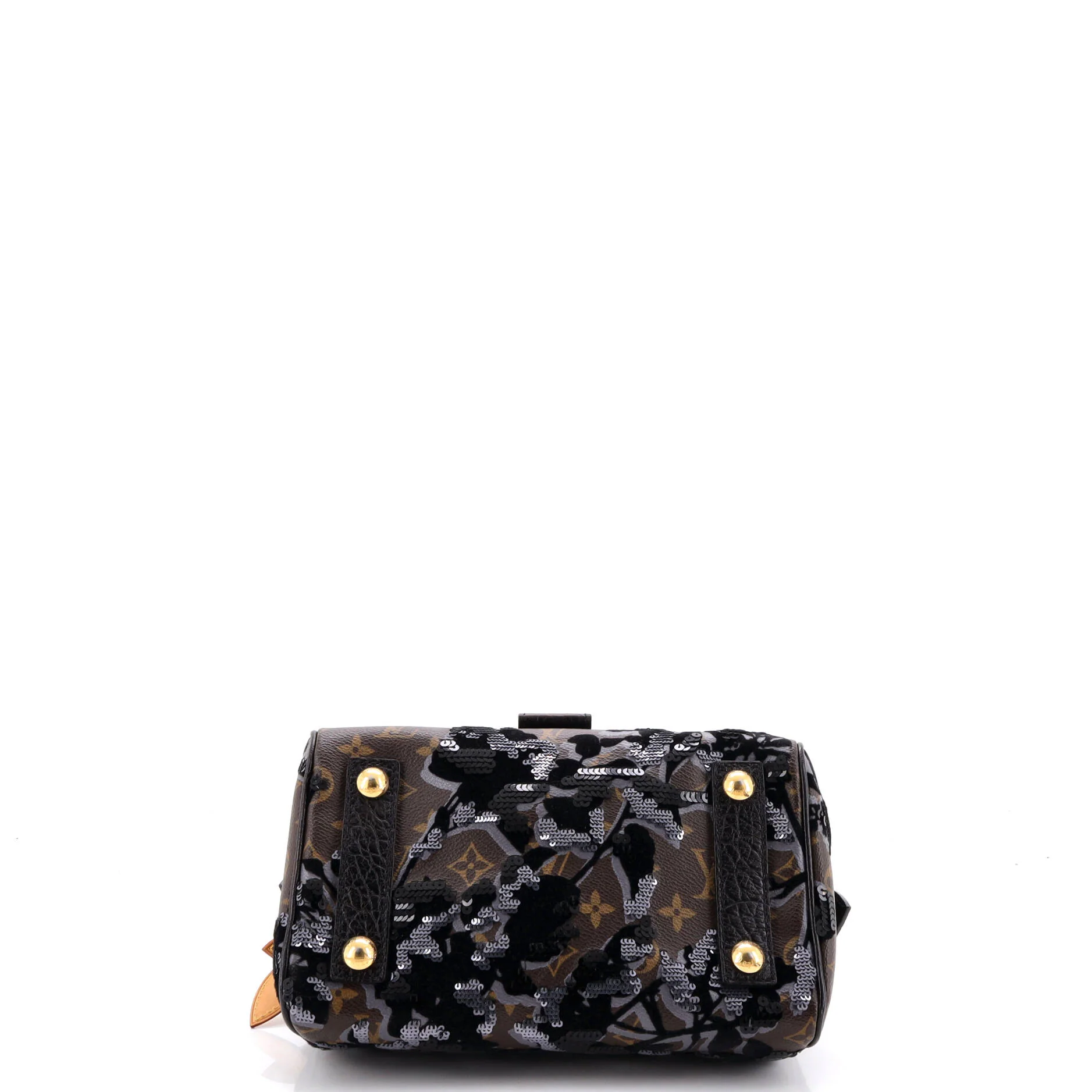 Carrousel Handbag Fleur De Jais Monogram Canvas - Image 4