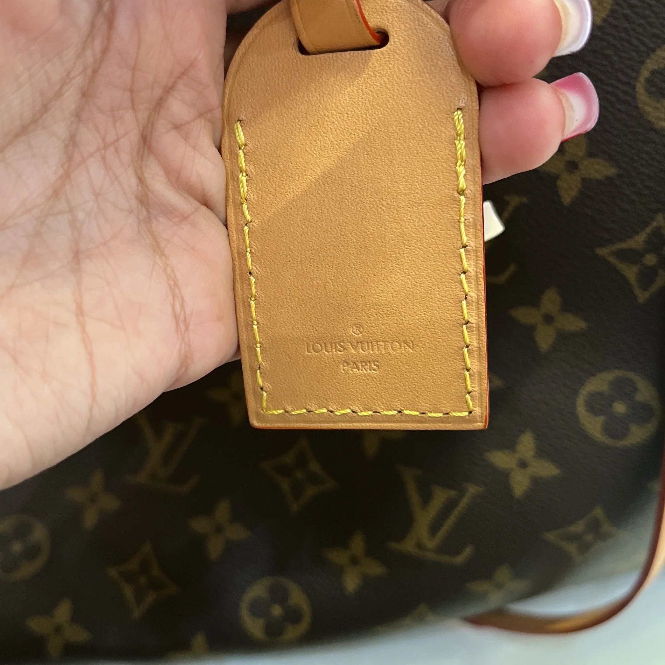 CarryAll Hobo Monogram Canvas MM - Image 8