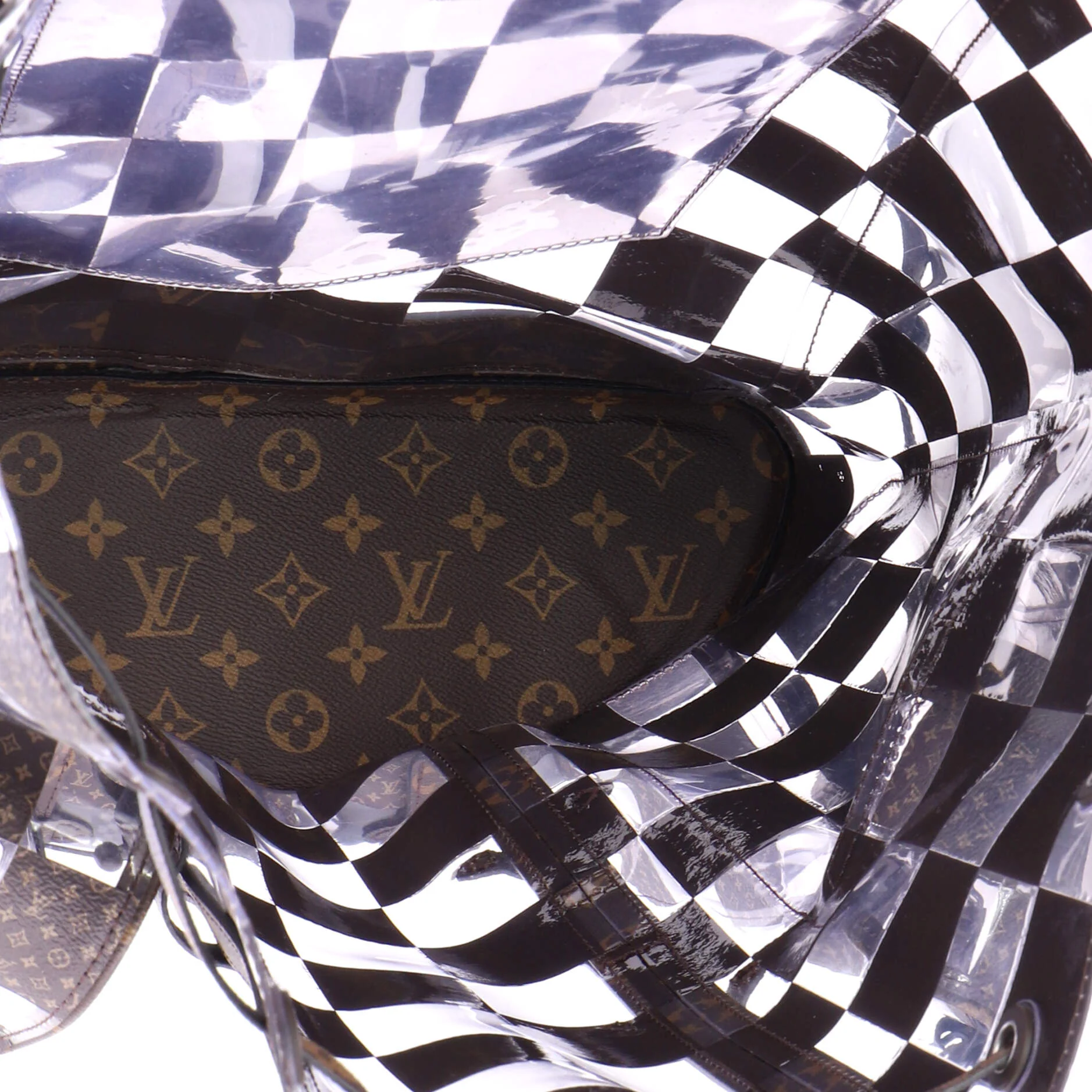 Christopher Backpack Limited Edition Monogram Chess Canvas and PVC GM - Image 5