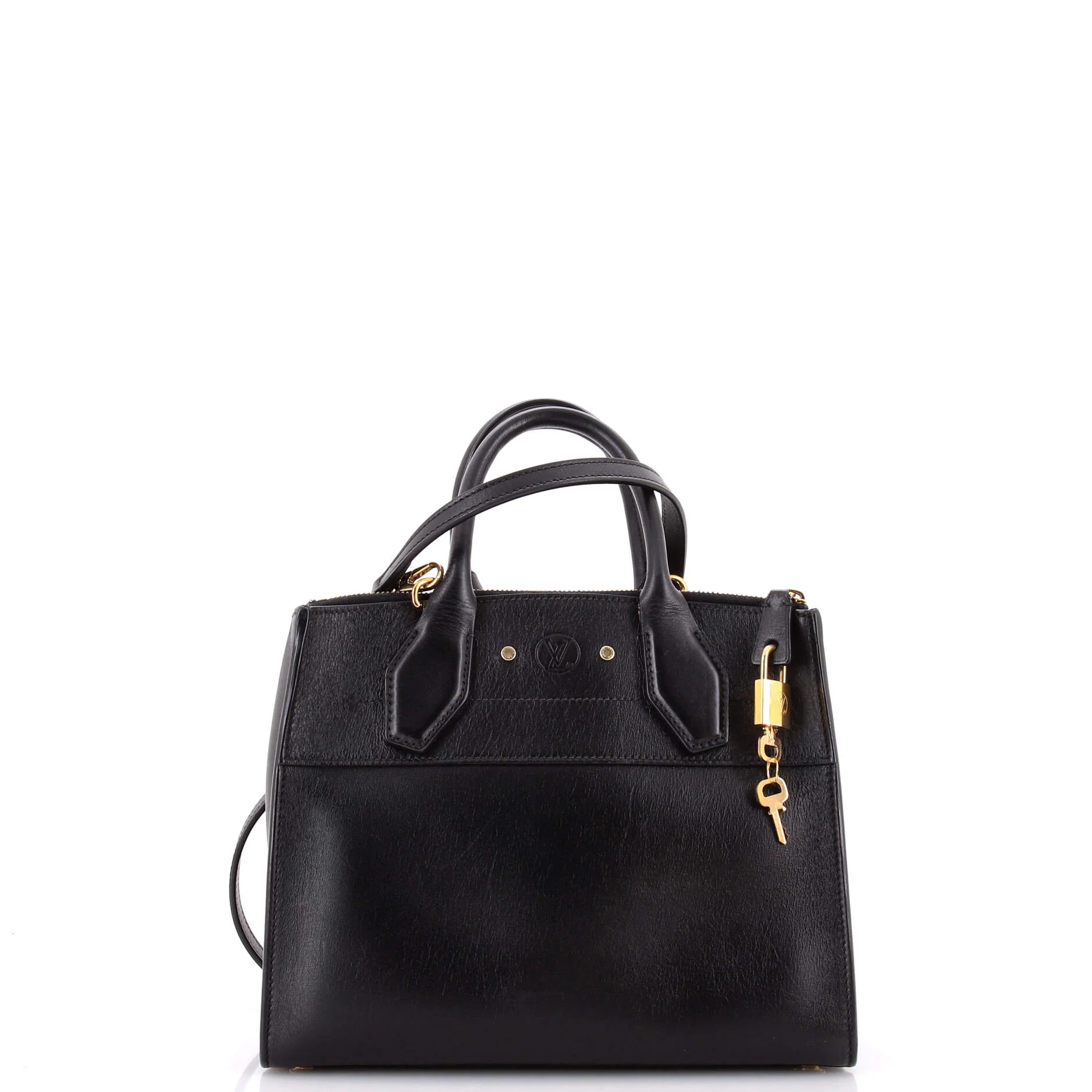 City Steamer Handbag Leather PM - Image 3