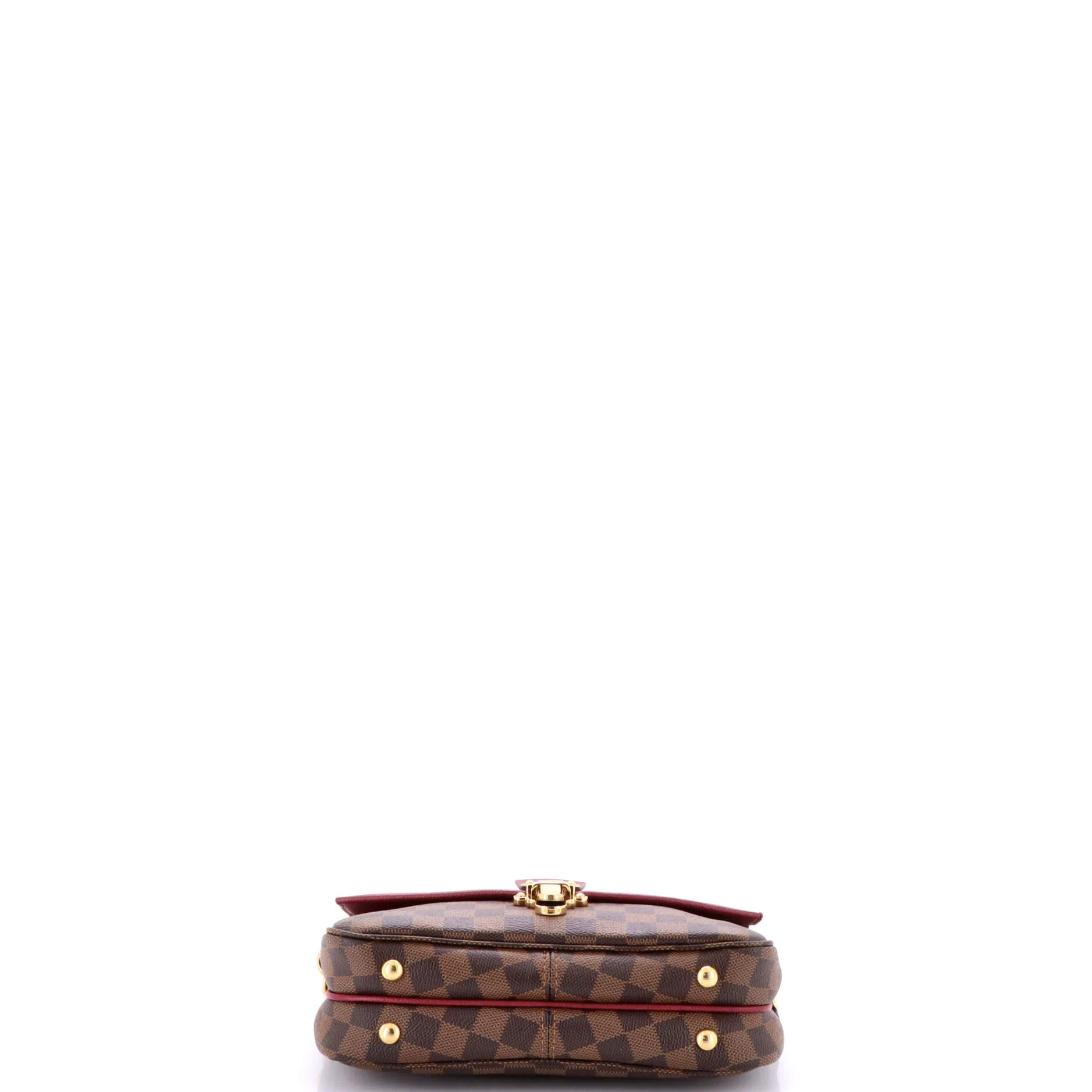 Clapton Handbag Damier and Leather PM - Image 4