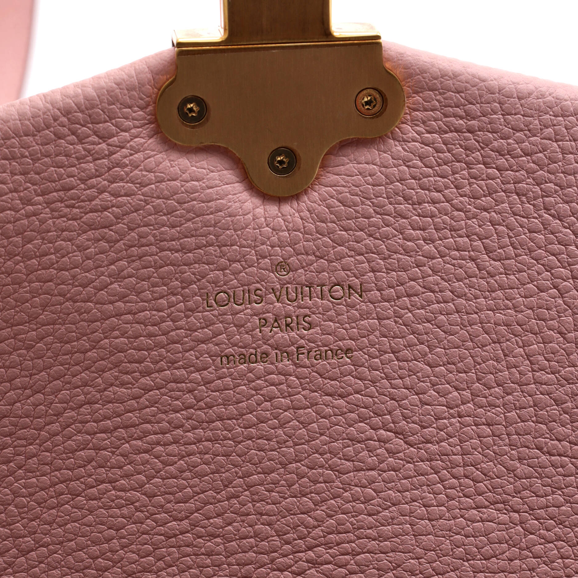 Clapton Handbag Damier and Leather PM - Image 7