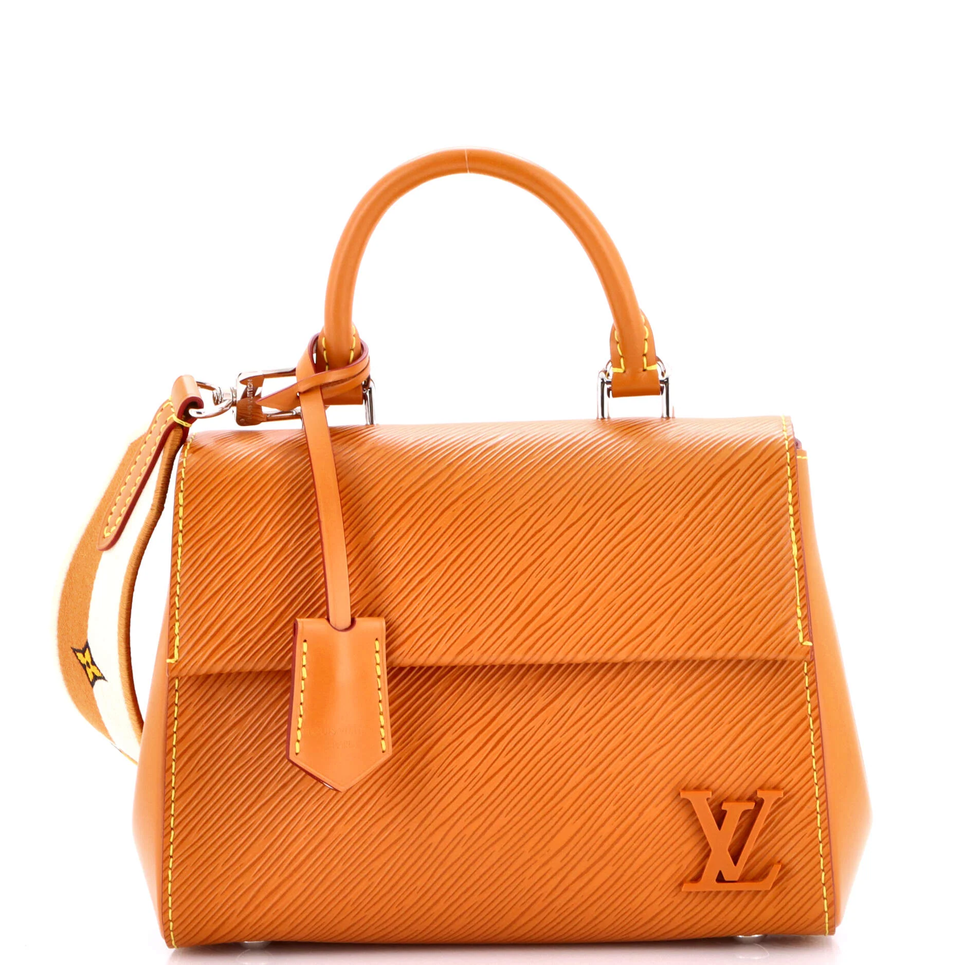 Cluny Top Handle Bag Epi Leather Mini