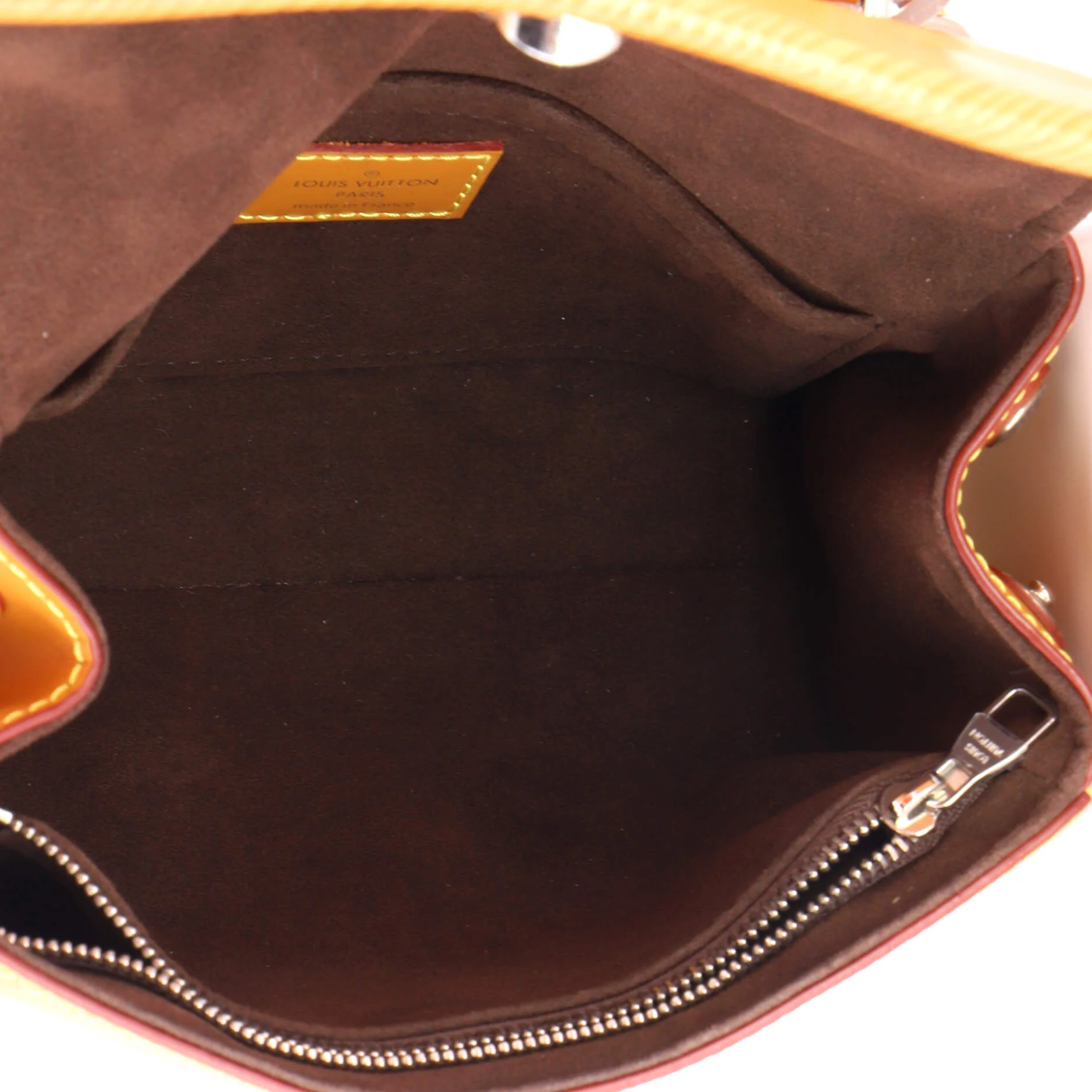 Cluny Top Handle Bag Epi Leather Mini - Image 5