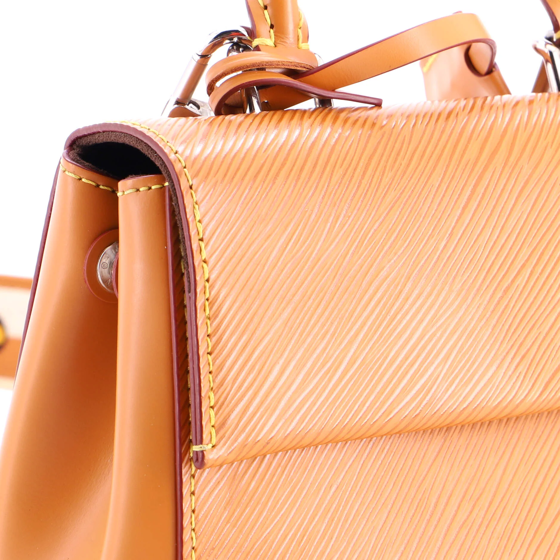 Cluny Top Handle Bag Epi Leather Mini - Image 6