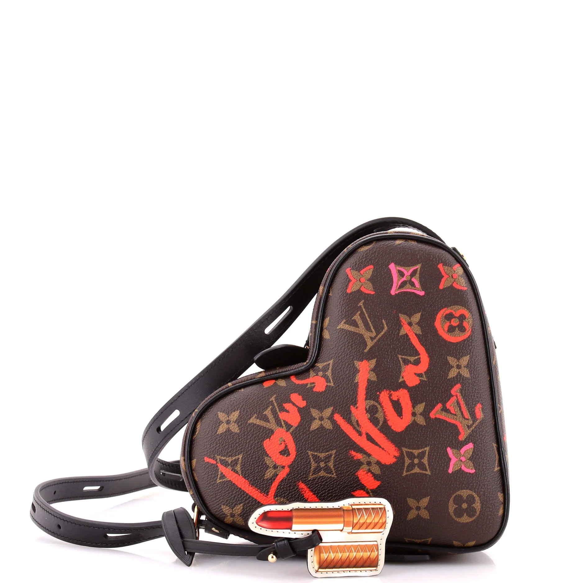 Coeur Handbag Limited Edition Fall in Love Monogram Canvas