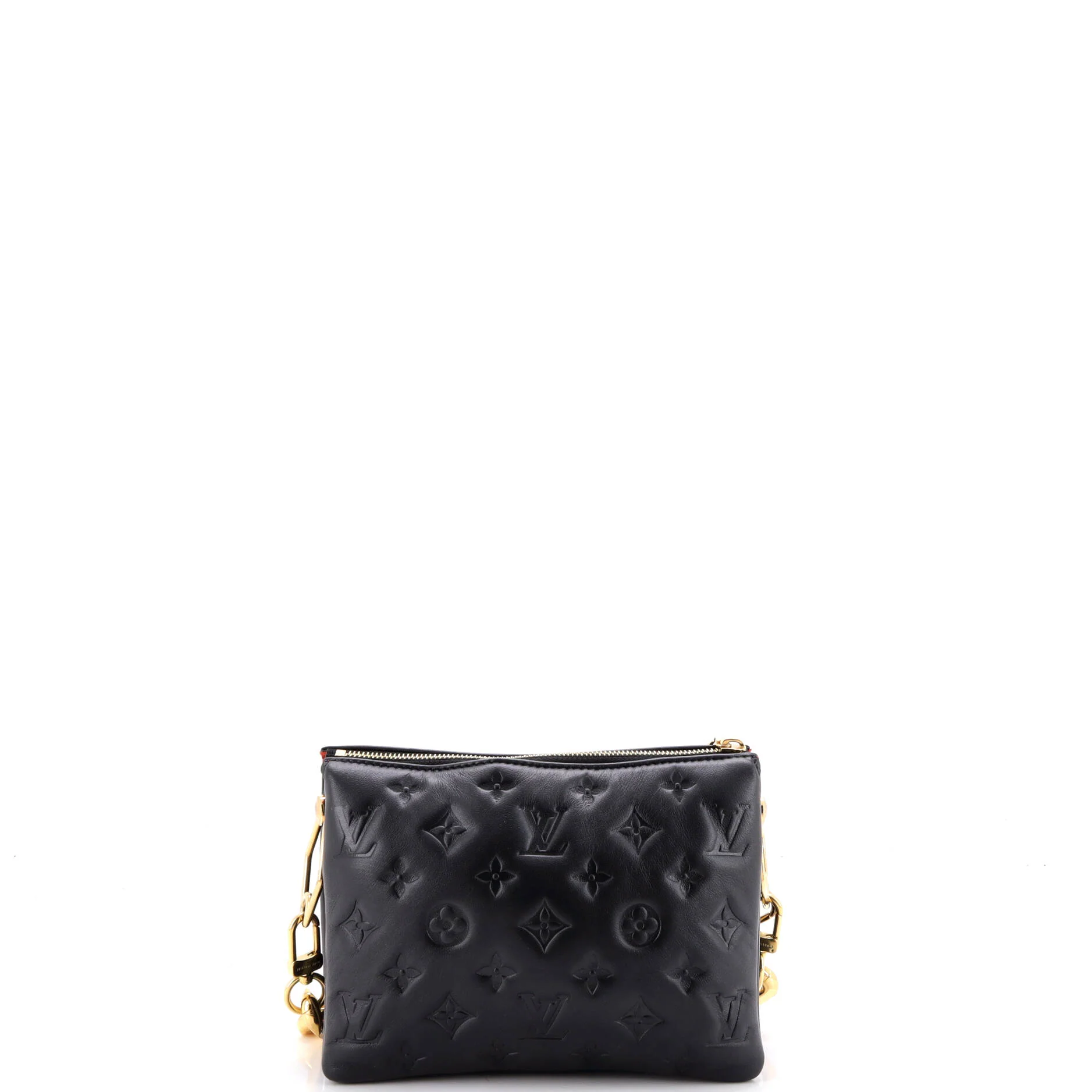 Coussin Bag Monogram Embossed Lambskin BB - Image 3