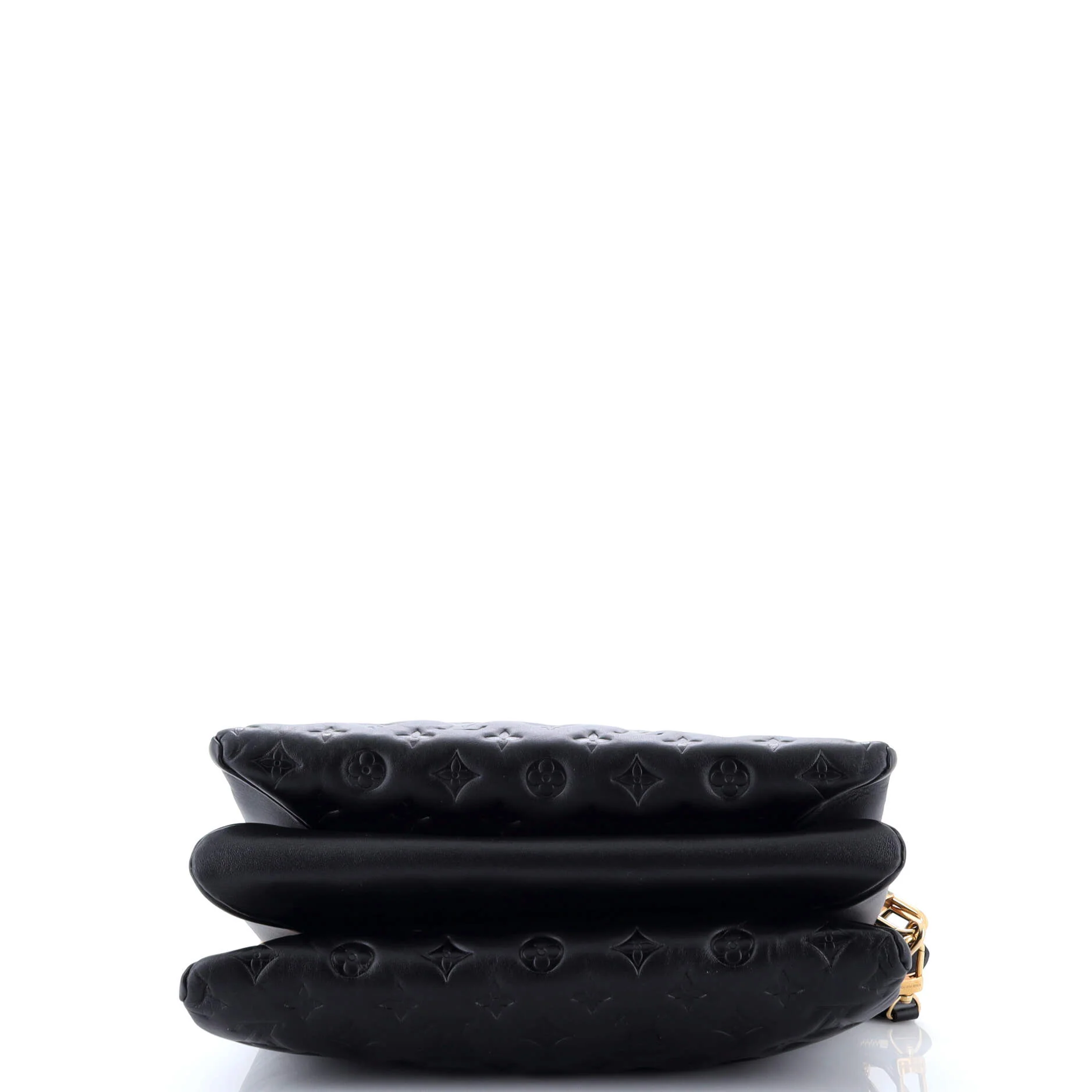 Coussin Bag Monogram Embossed Lambskin MM - Image 4