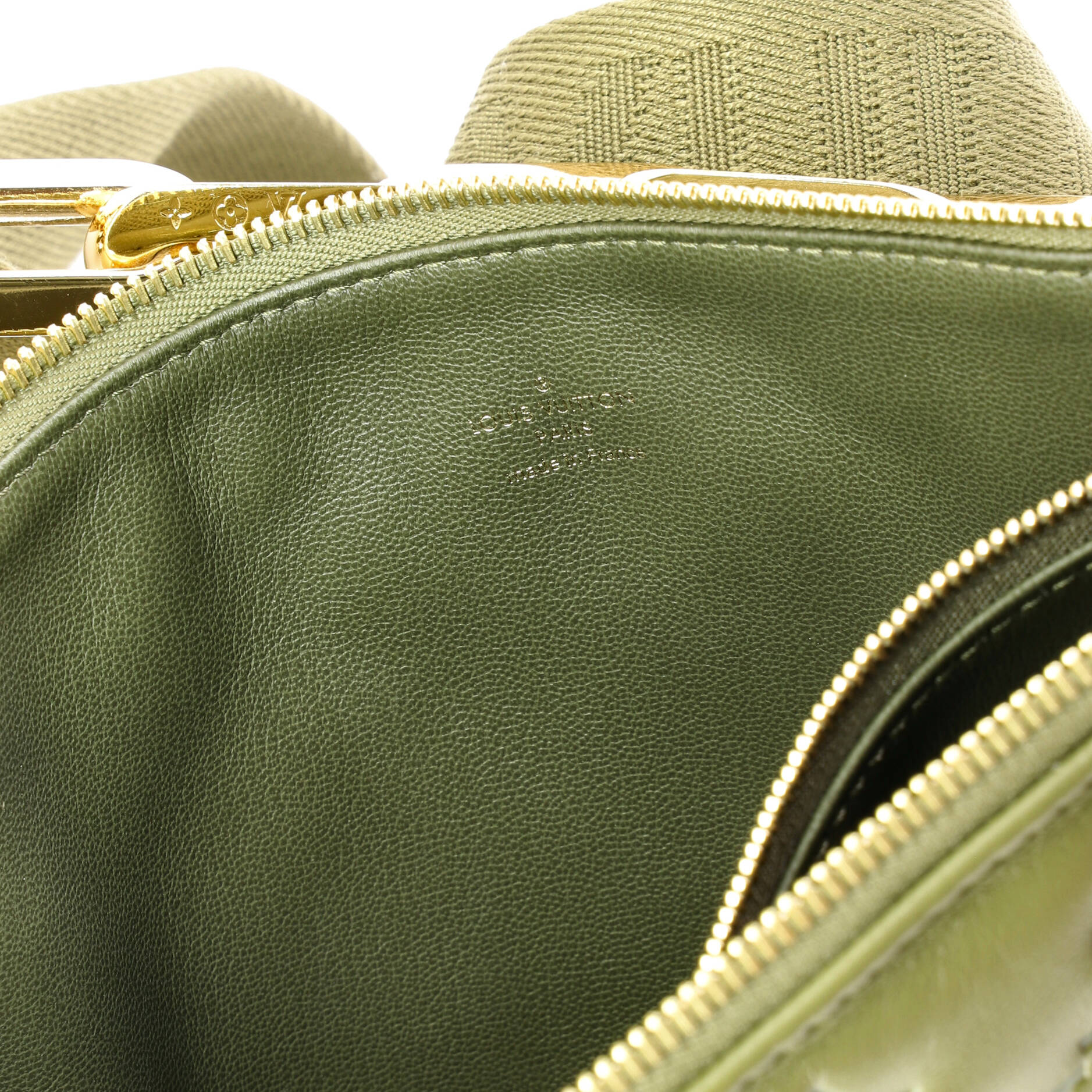 Coussin Bag Monogram Embossed Lambskin MM - Image 6