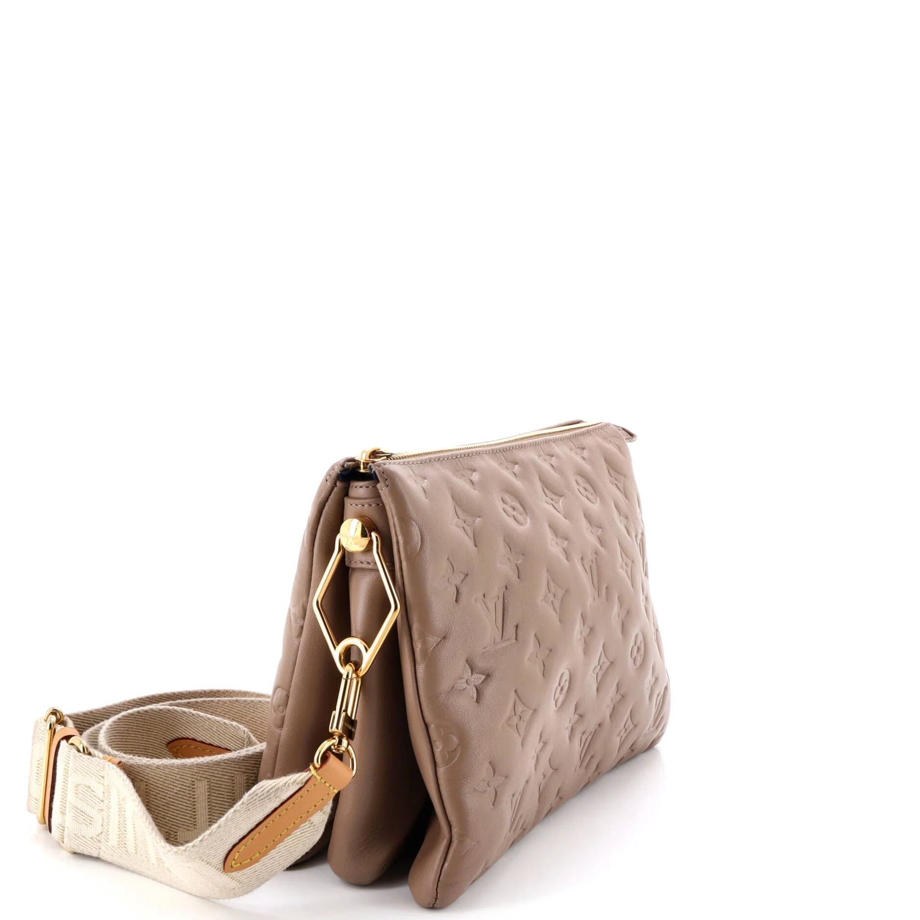 Coussin Bag Monogram Embossed Lambskin PM - Image 2