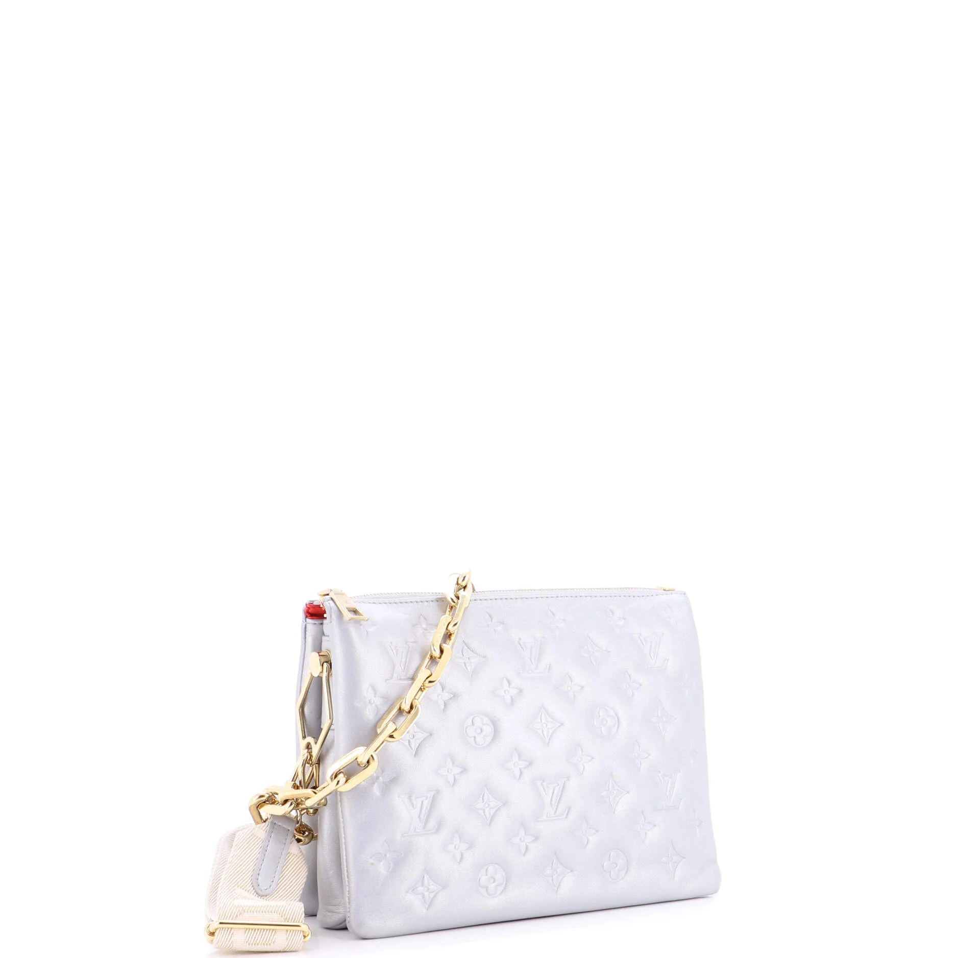 Coussin Bag Monogram Embossed Lambskin PM - Image 2