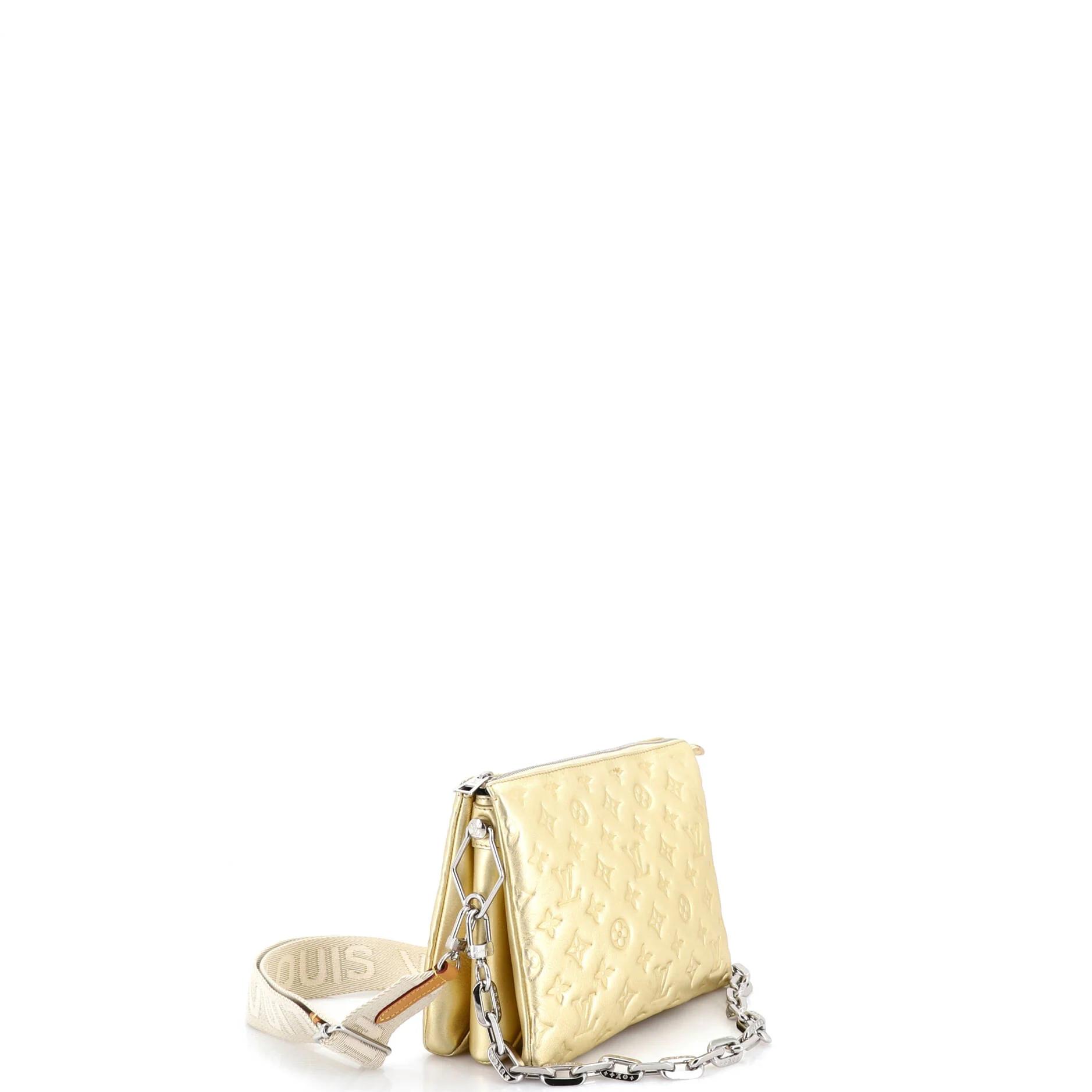 Coussin Bag Monogram Embossed Lambskin PM - Image 2