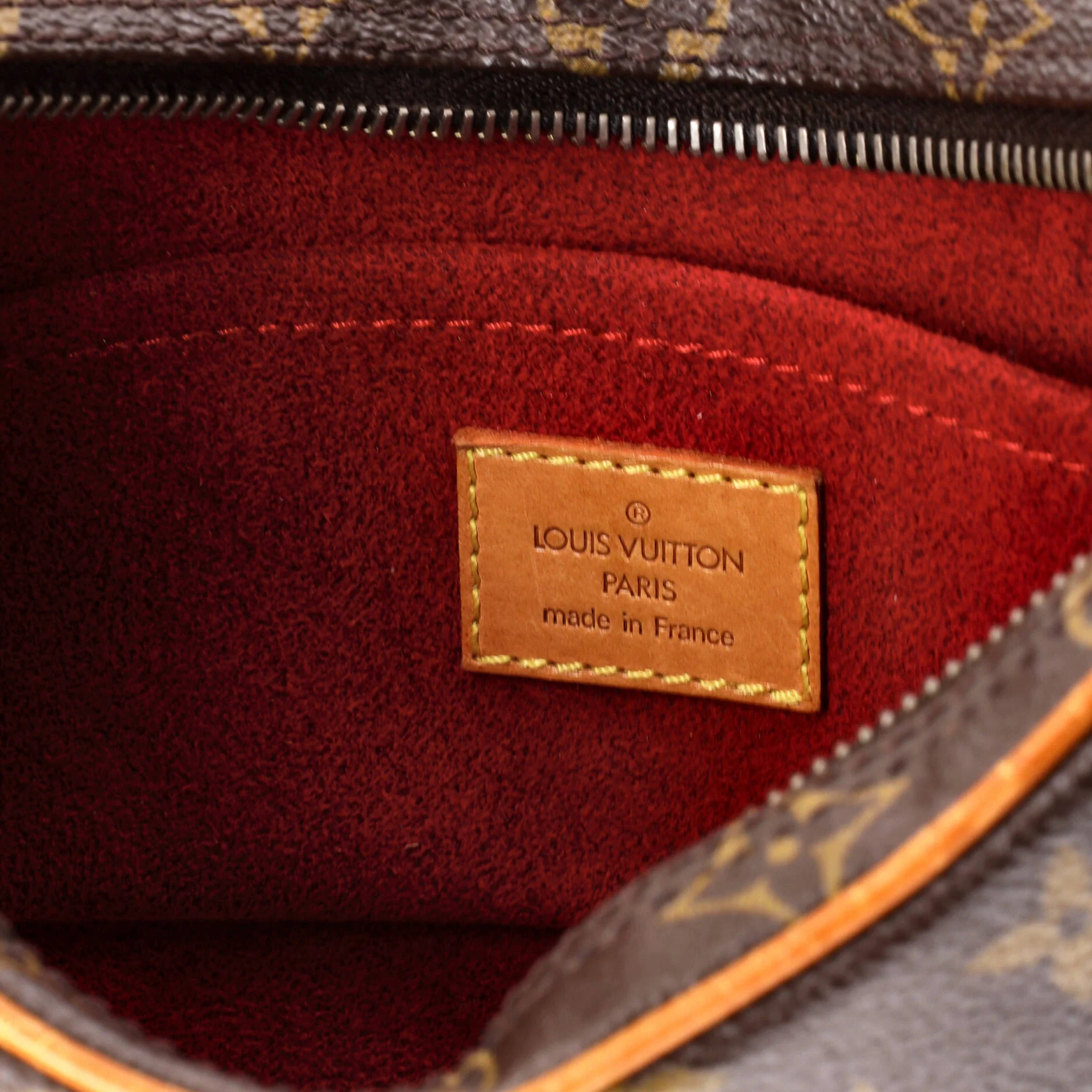 Croissant Handbag Monogram Canvas PM - Image 6