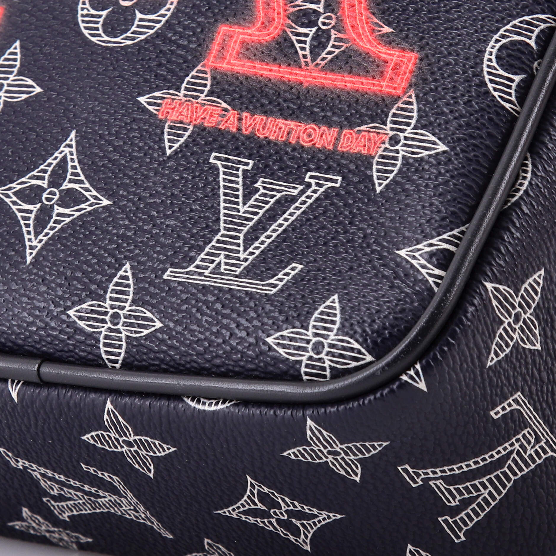 Danube Handbag Limited Edition Upside Down Monogram Ink PM - Image 6