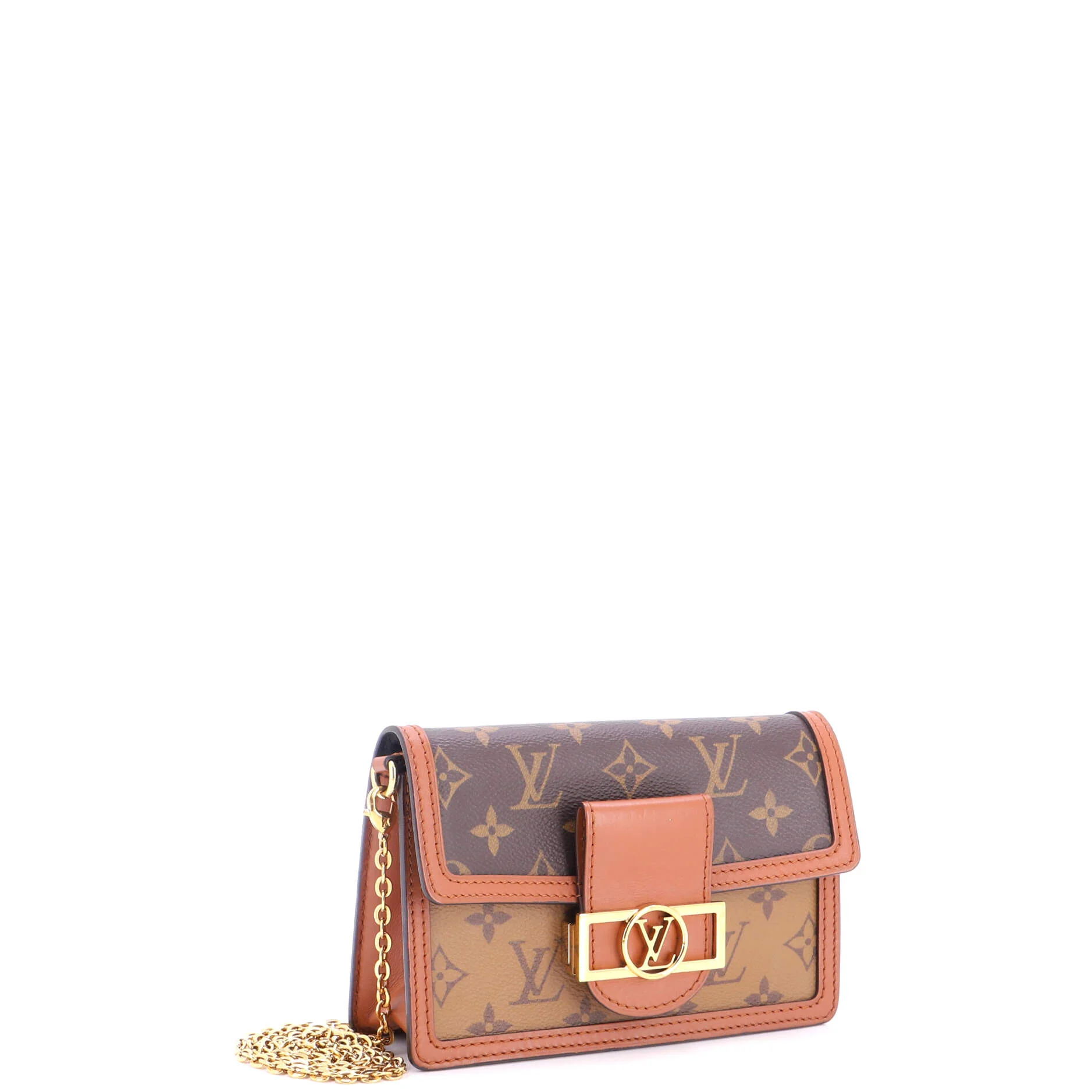 Dauphine Chain Wallet Reverse Monogram Canvas - Image 2