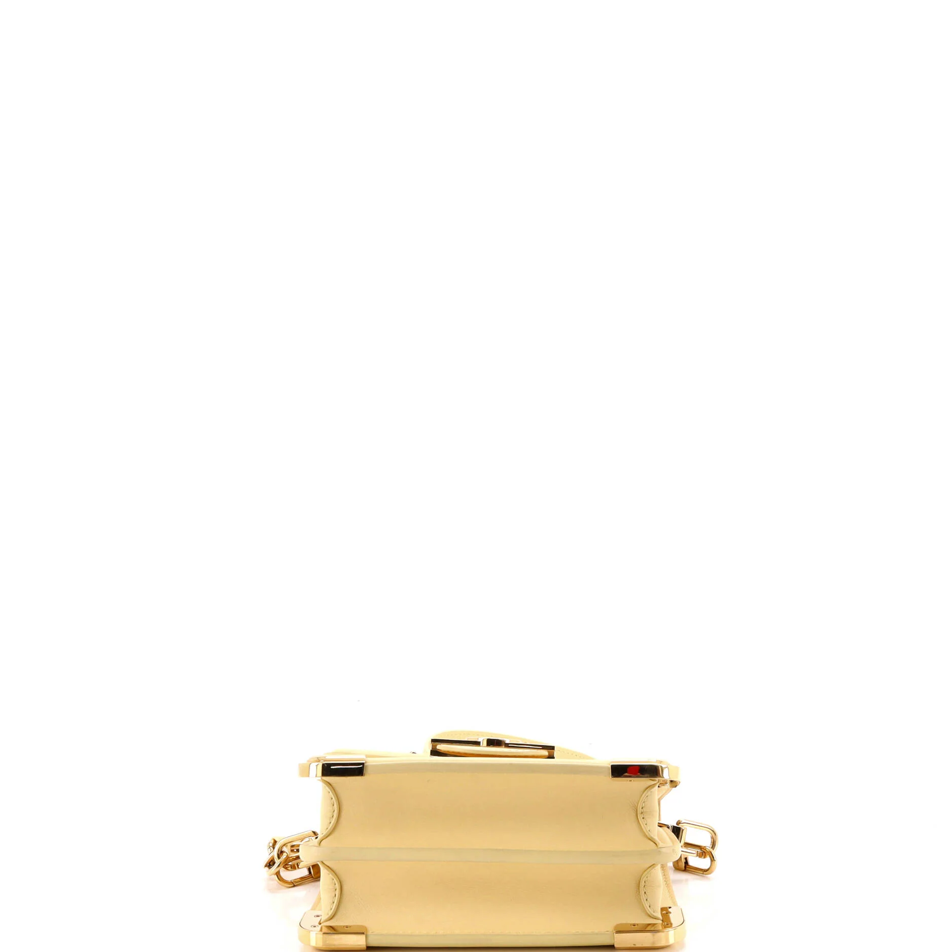 Dauphine Shoulder Bag Nanogram Embossed Leather Mini - Image 4