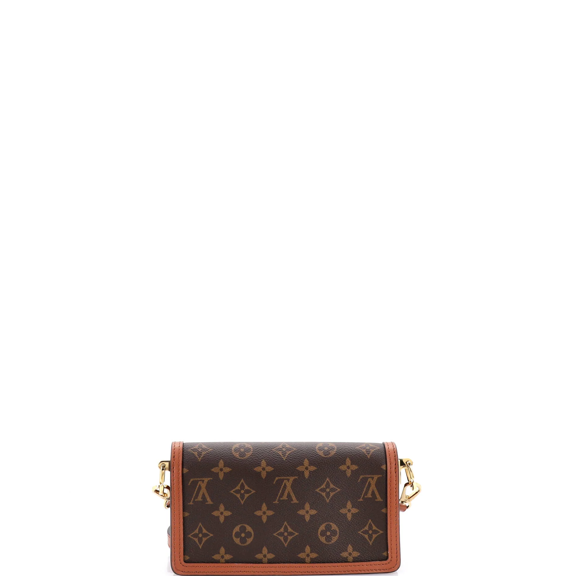 Dauphine Shoulder Bag Reverse Monogram Canvas East West - Image 3