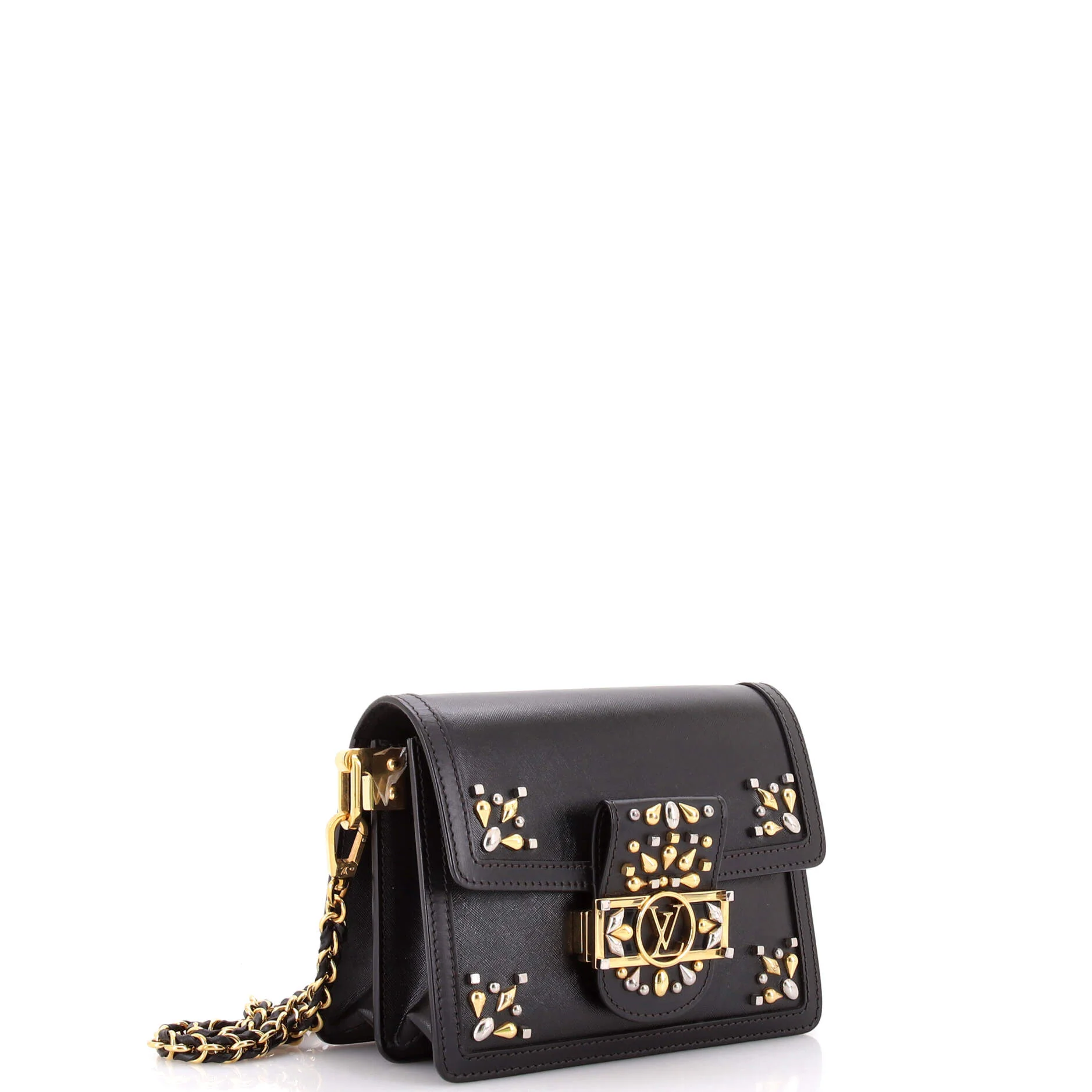 Dauphine Shoulder Bag Studded Leather Mini - Image 2