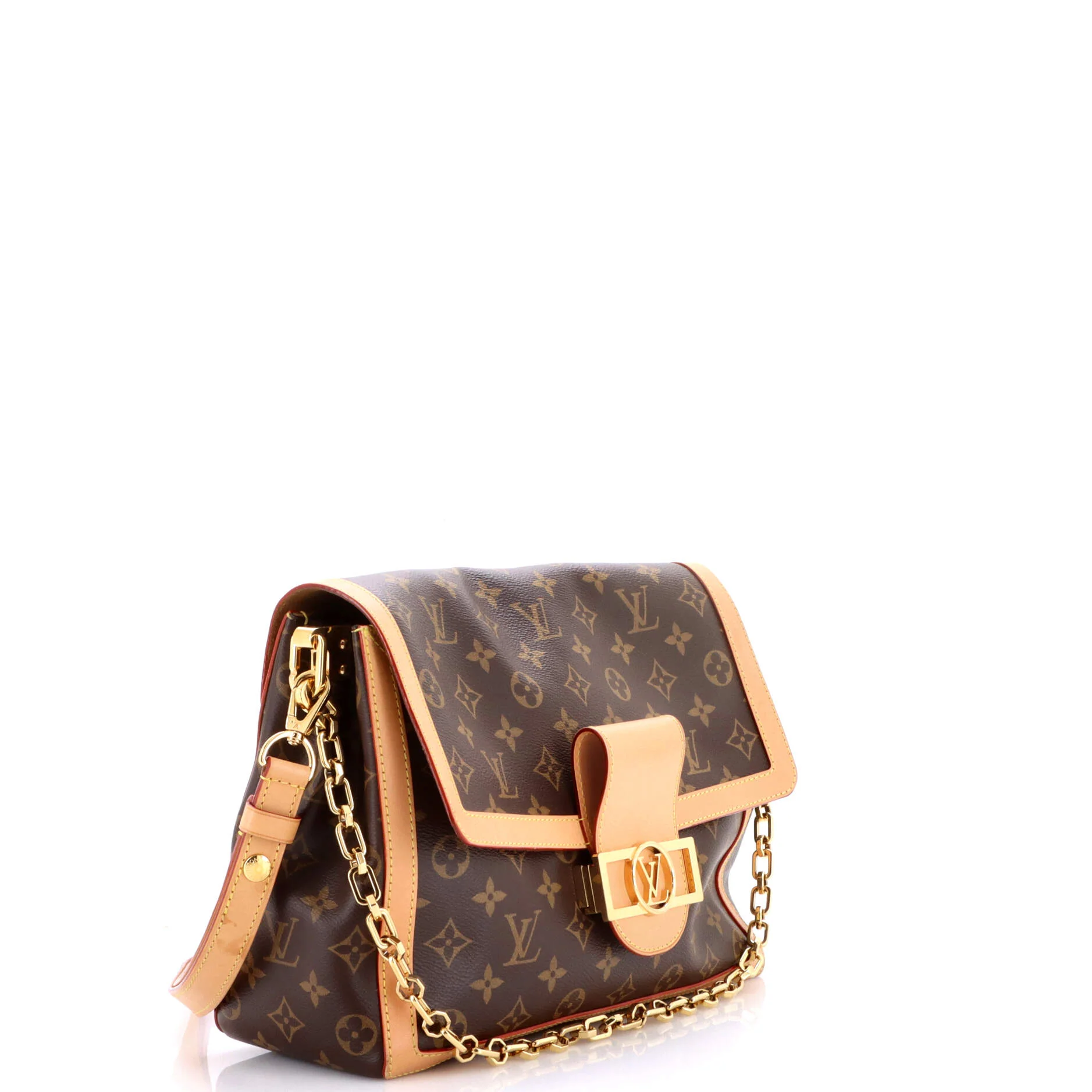 Dauphine Soft Shoulder Bag Monogram Canvas GM - Image 2