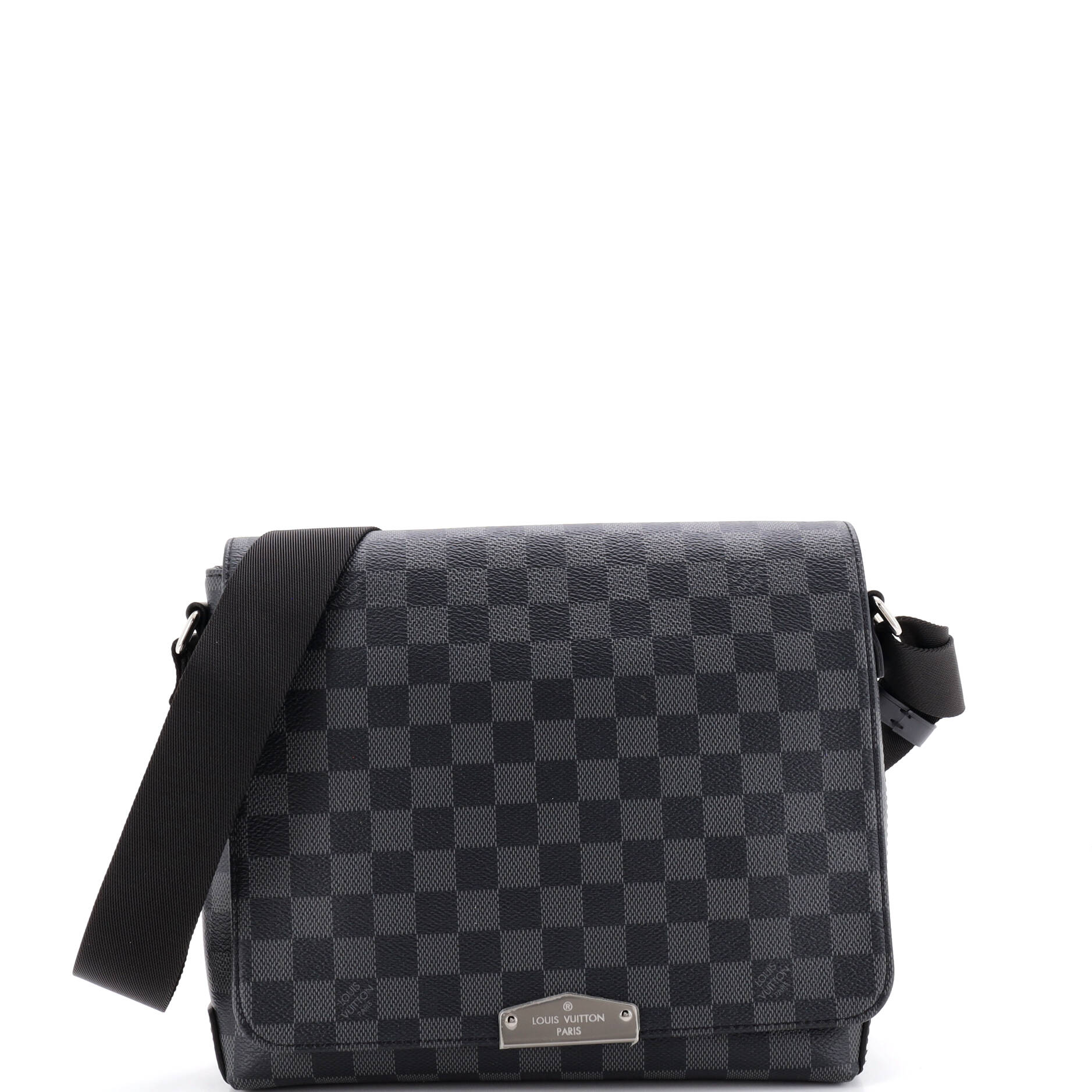 District NM Messenger Bag Damier Graphite PM