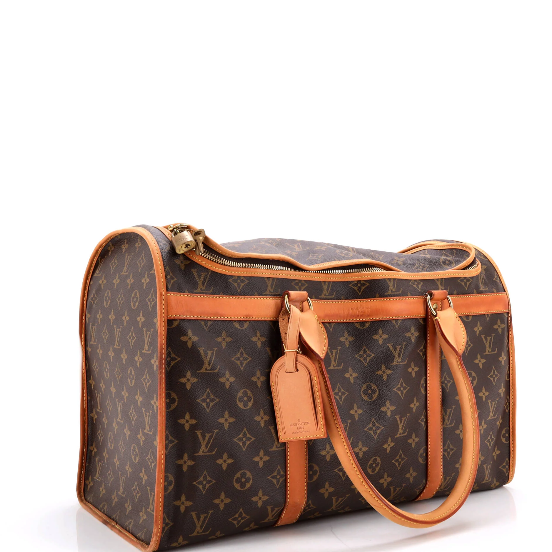 Dog Carrier Bag Monogram Canvas 50 - Image 2