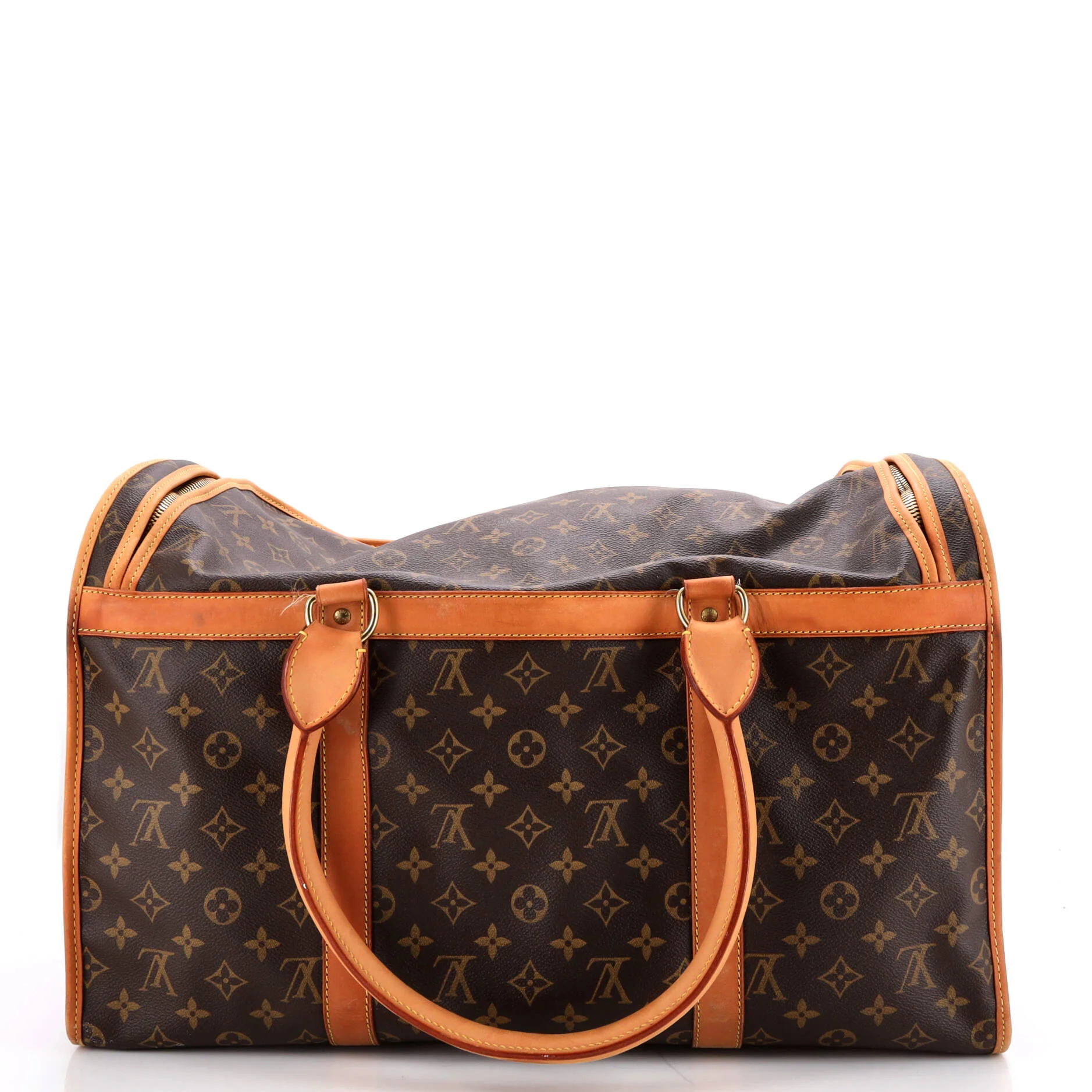 Dog Carrier Bag Monogram Canvas 50 - Image 3
