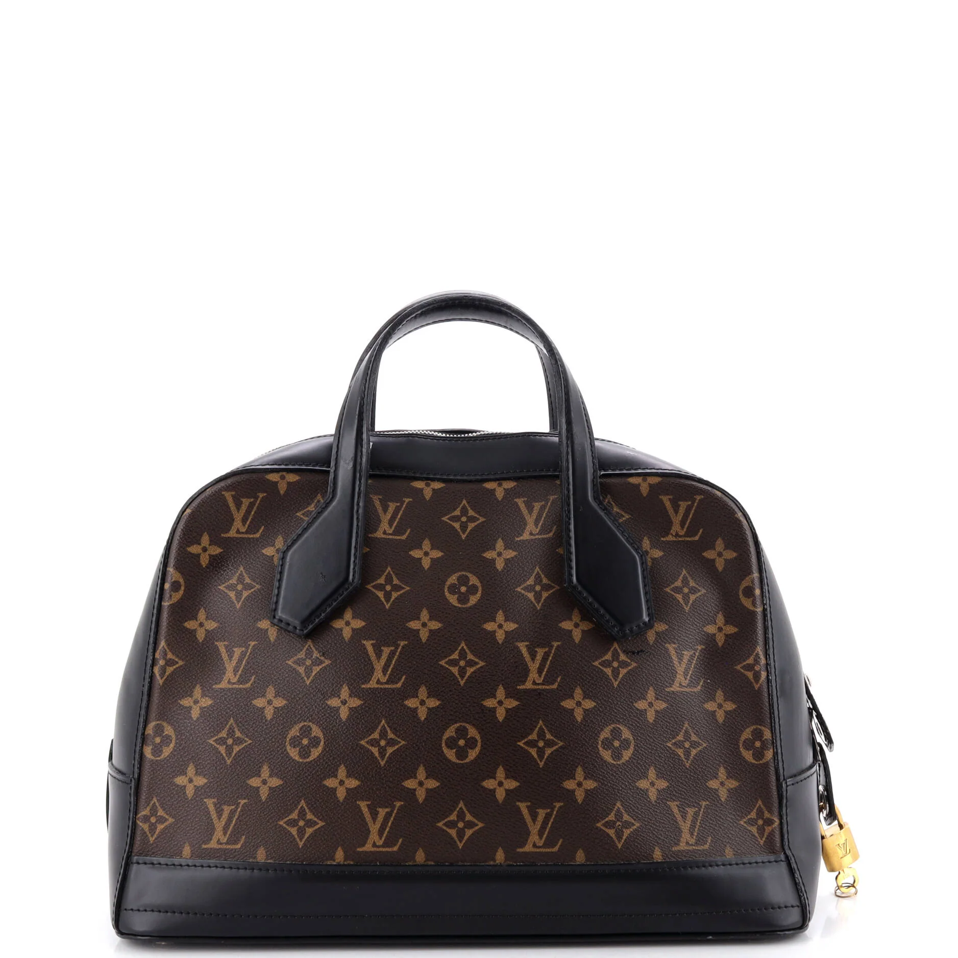 Dora Handbag Monogram Canvas and Calfskin MM - Image 3
