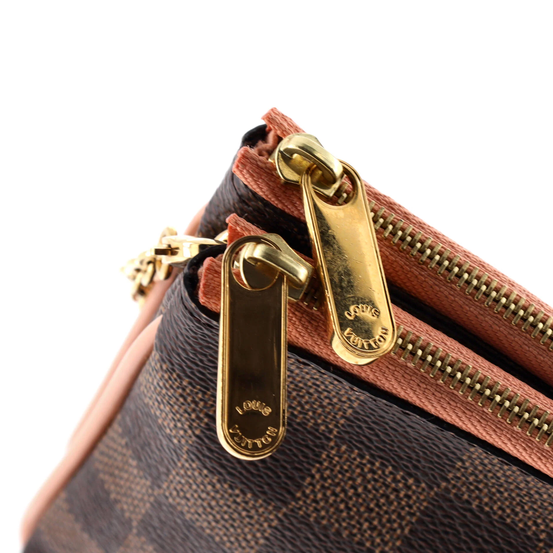 Double Zip Pochette Damier - Image 6