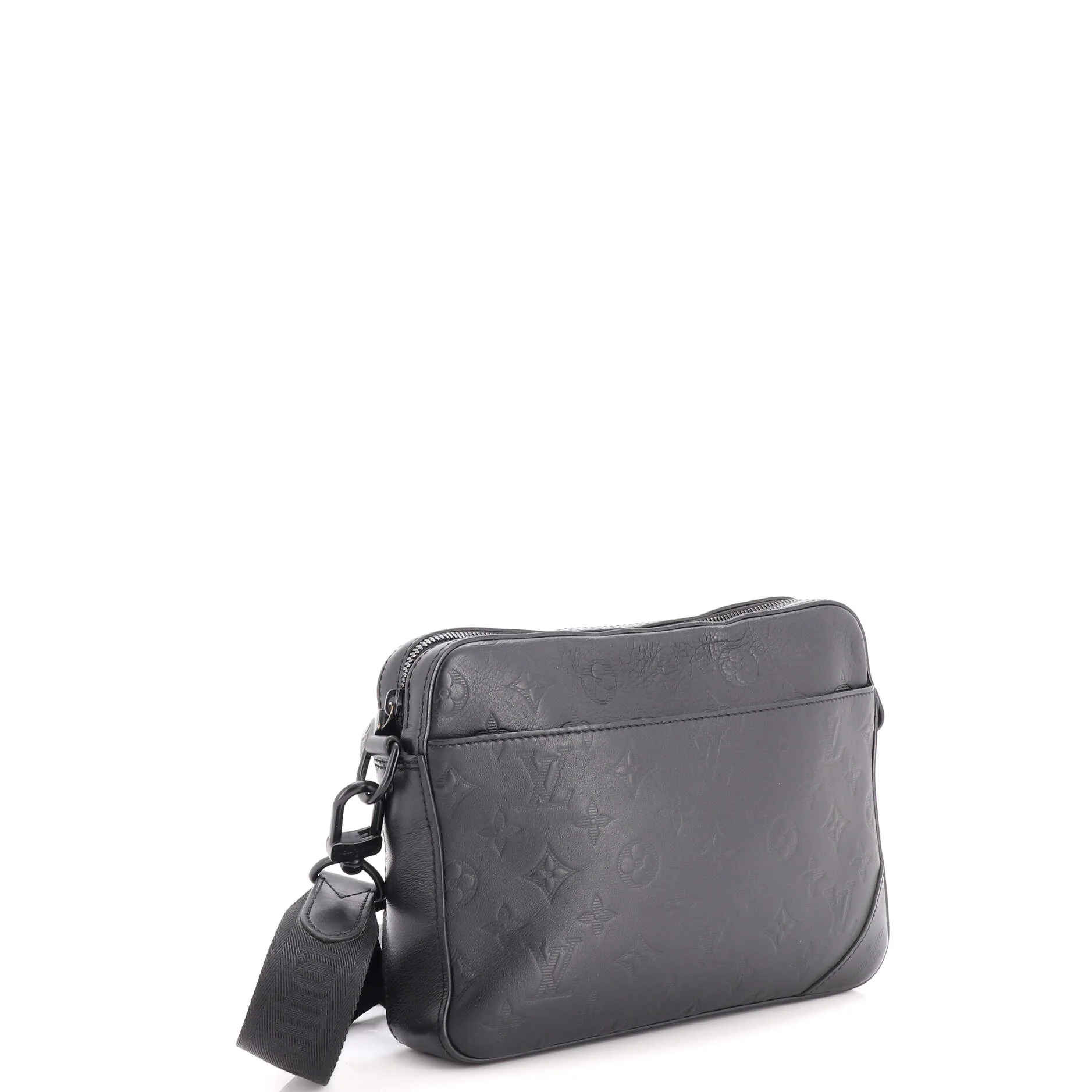 Duo Messenger Bag Monogram Shadow Leather - Image 3