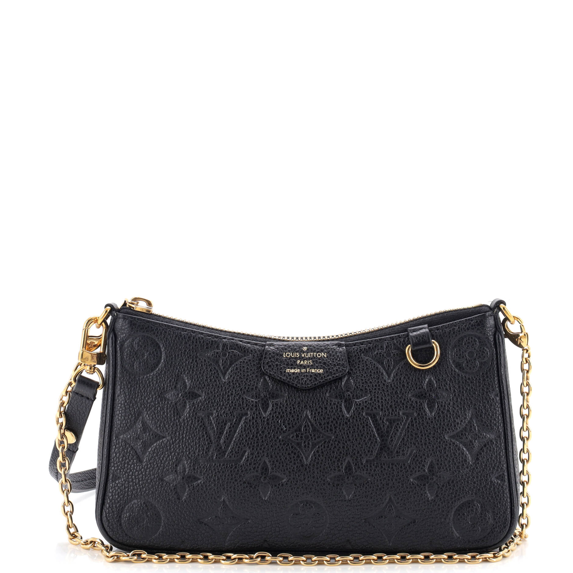 Easy Pouch on Strap Monogram Empreinte Leather