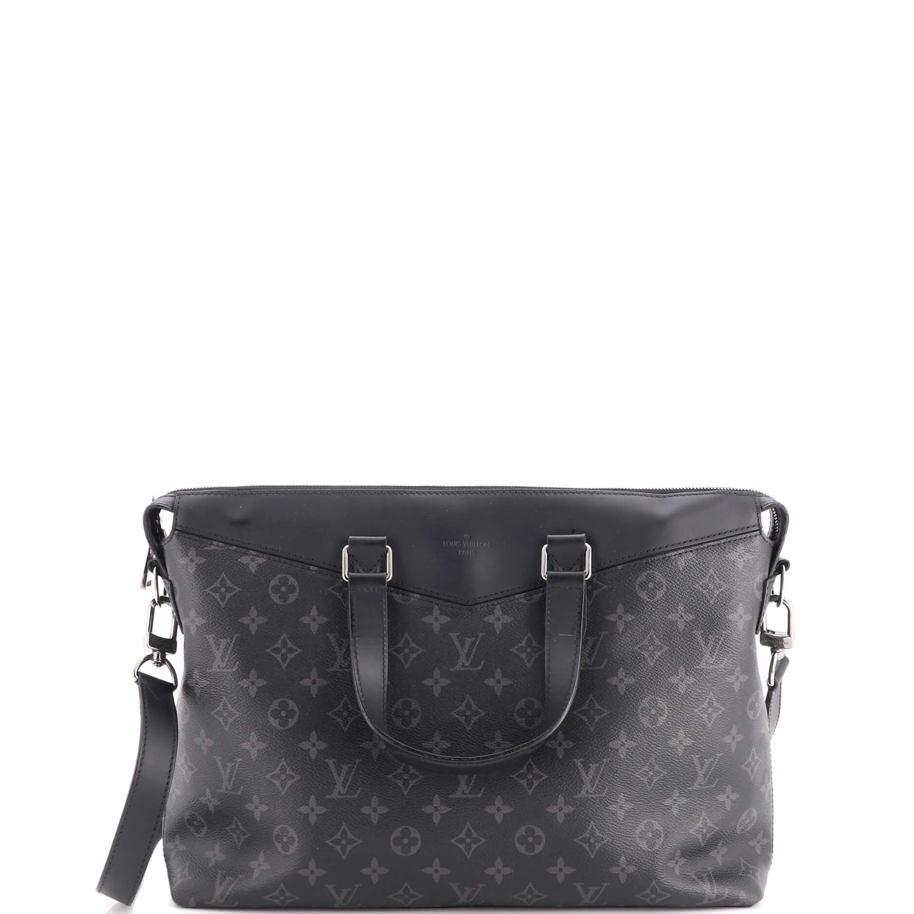 Explorer Briefcase Monogram Eclipse Canvas