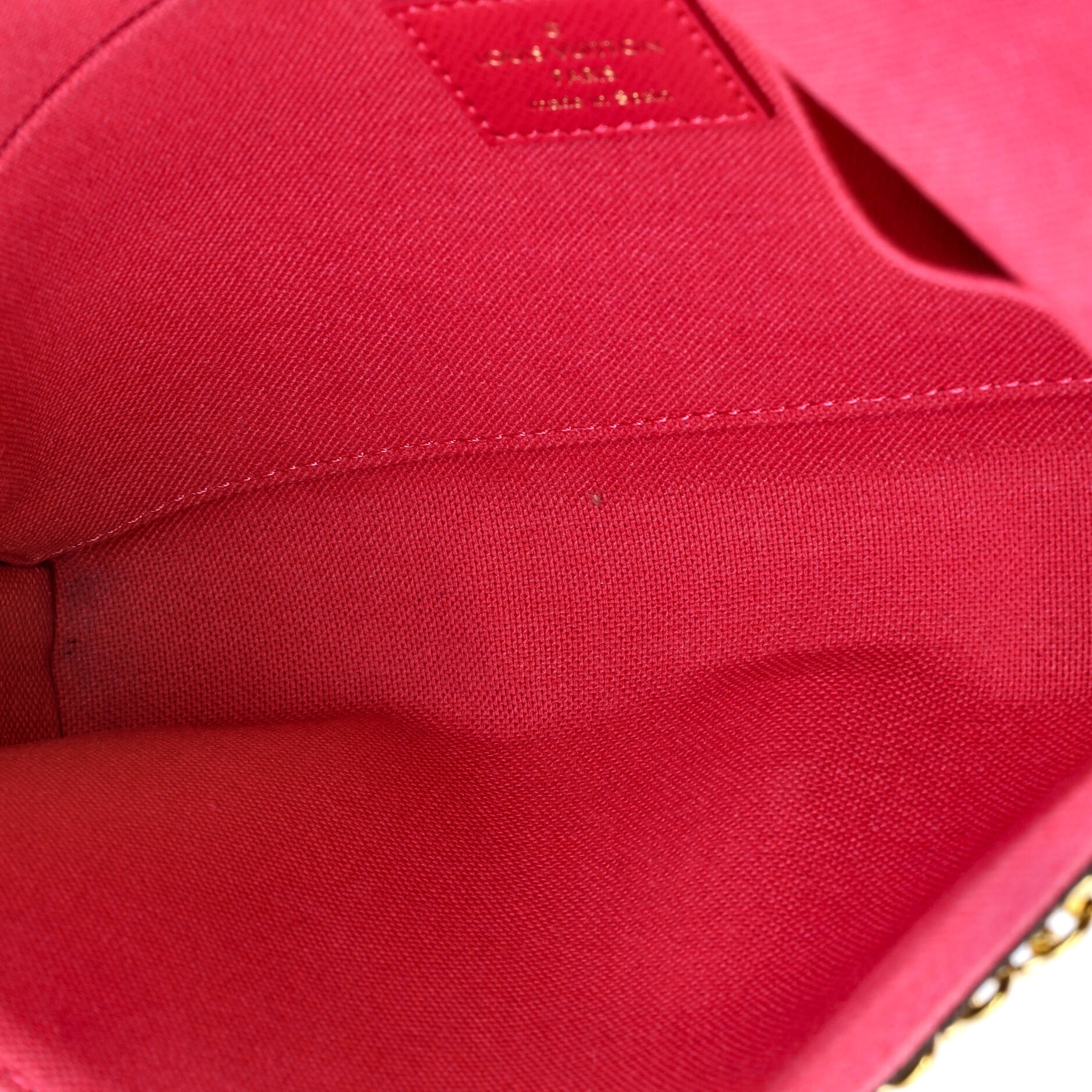 Felicie Pochette Limited Edition Vivienne Xmas Monogram Canvas - Image 6