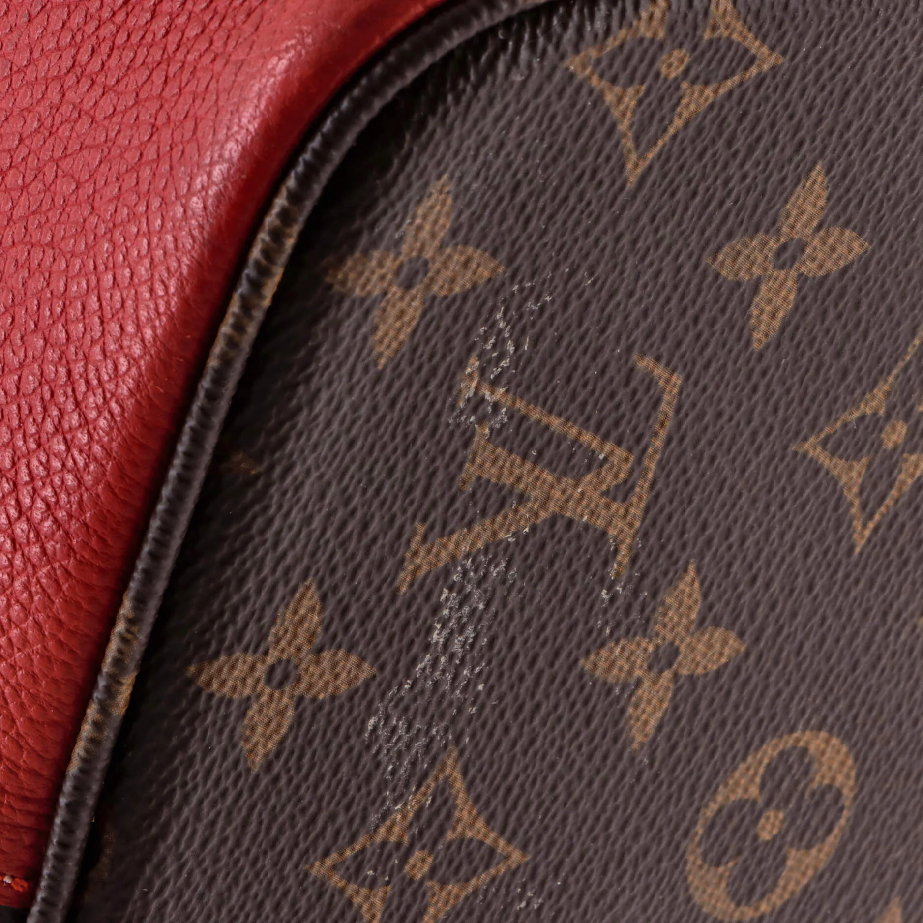 Flandrin Handbag Monogram Canvas and Leather - Image 6