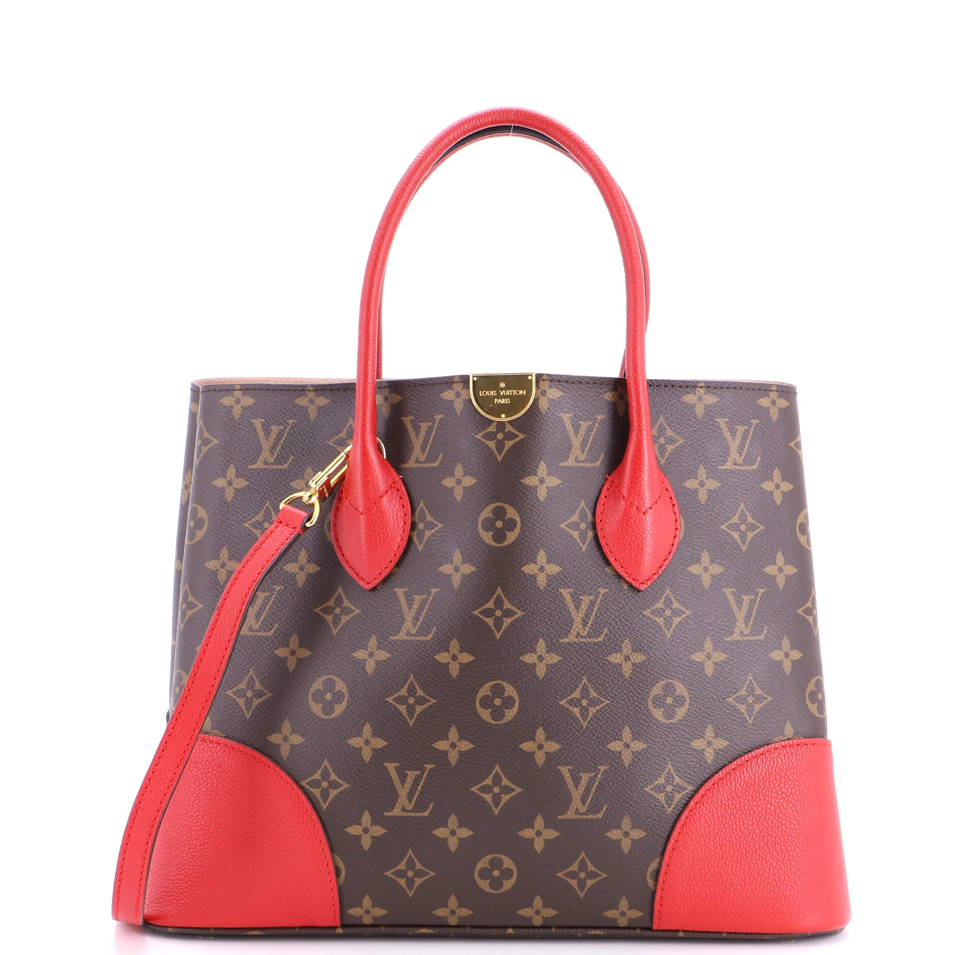 Flandrin Handbag Monogram Canvas and Leather