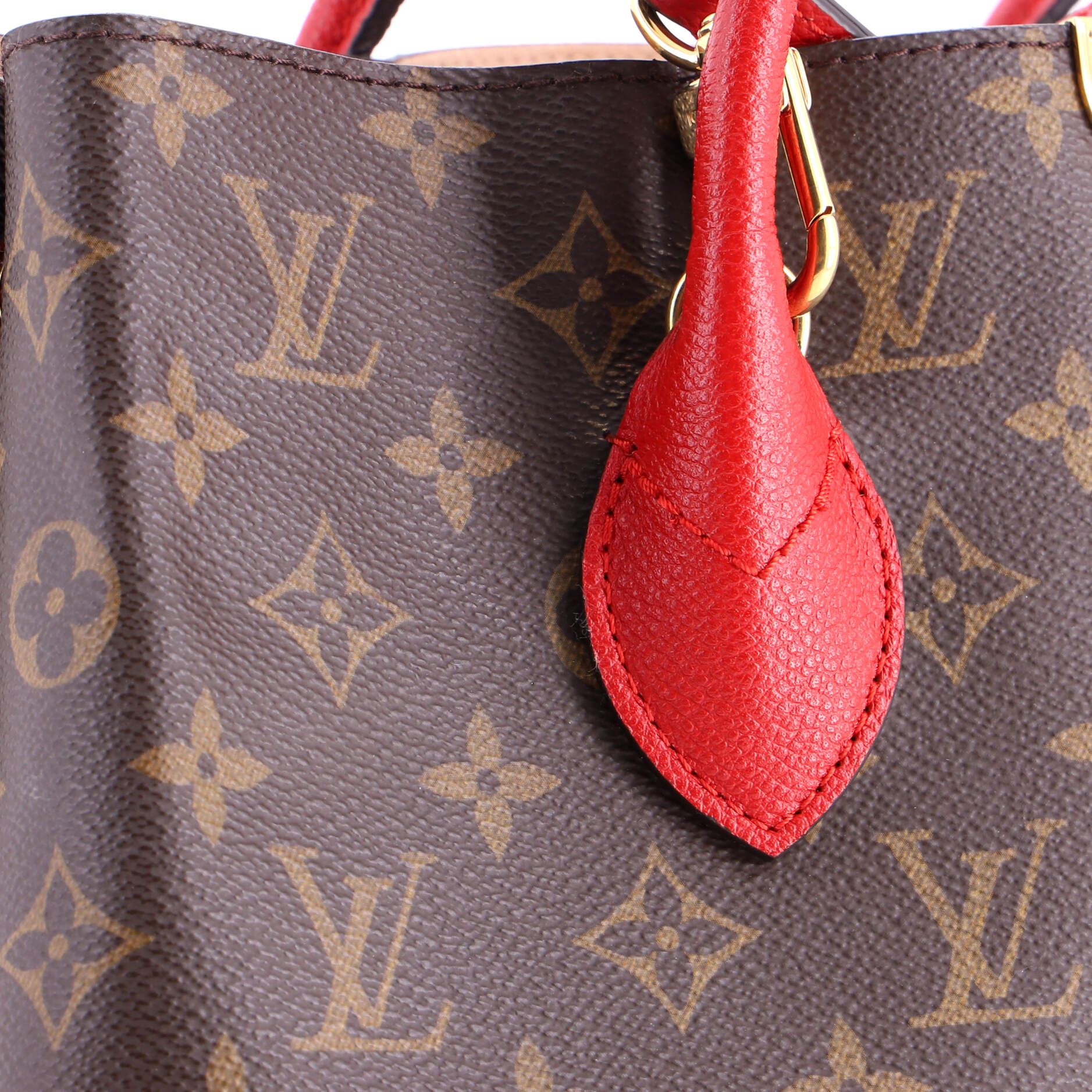 Flandrin Handbag Monogram Canvas and Leather - Image 6