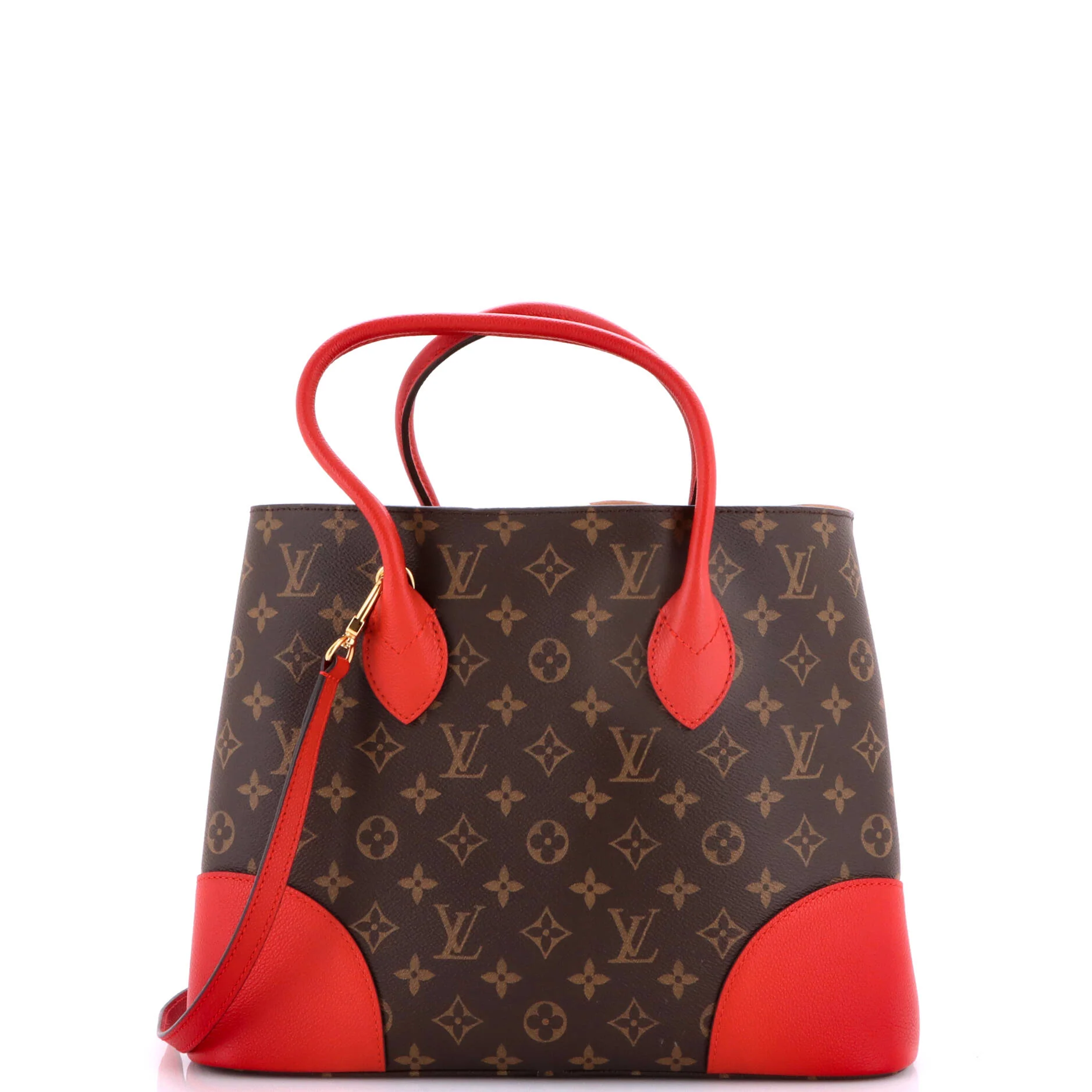 Flandrin Handbag Monogram Canvas and Leather - Image 3