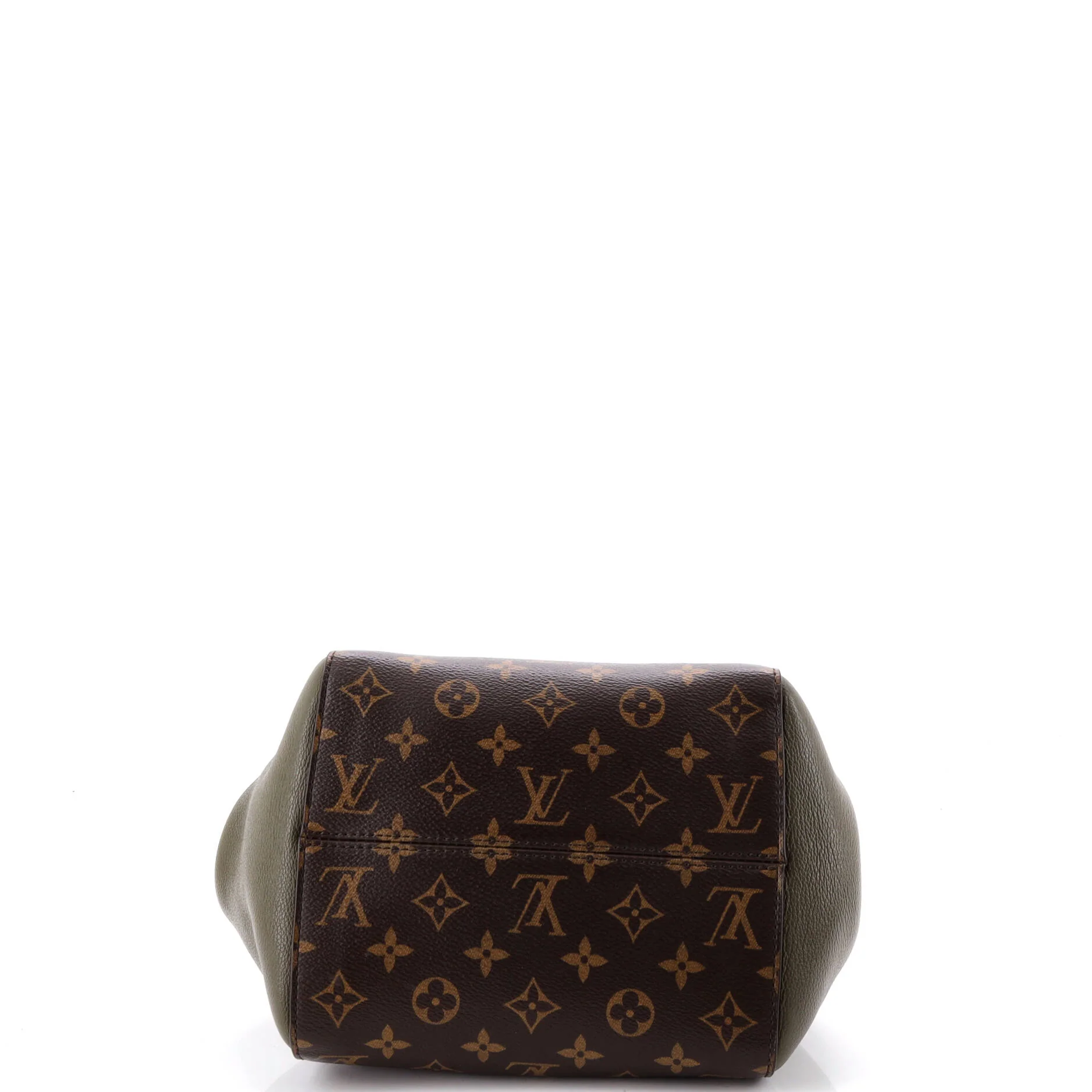 Fold Tote Monogram Canvas and Leather PM - Image 4