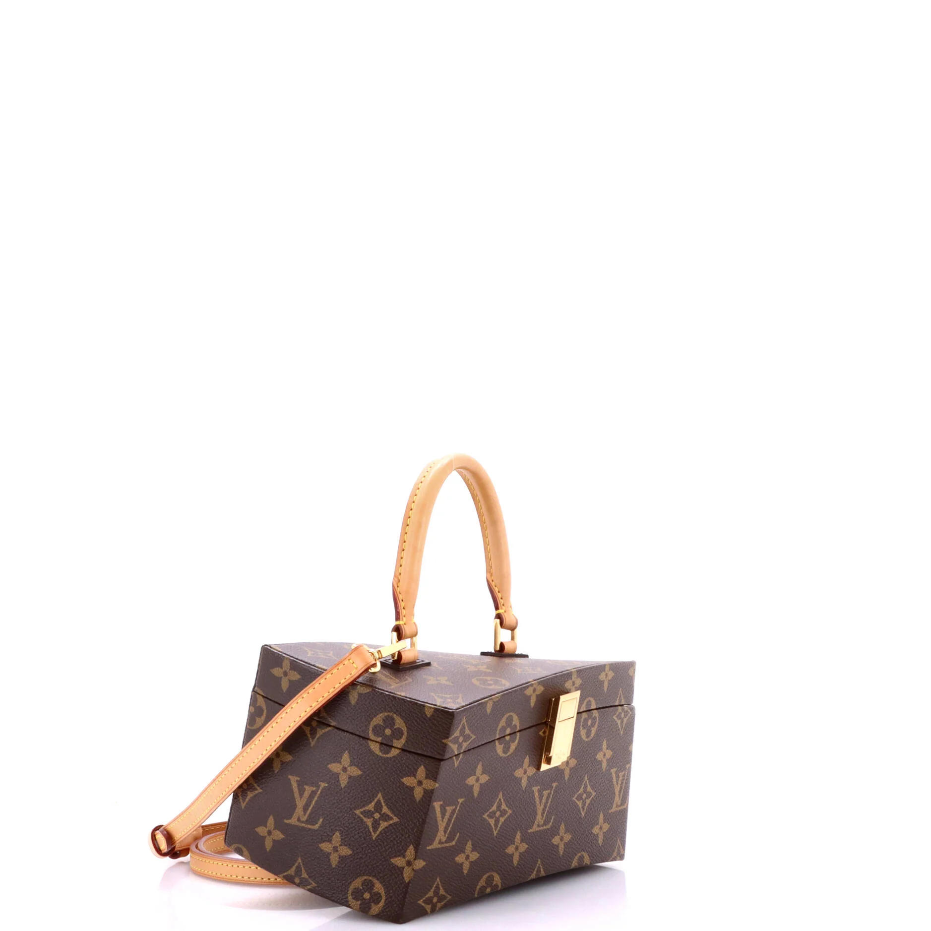 Frank Gehry Twisted Box Bag Monogram Canvas - Image 3